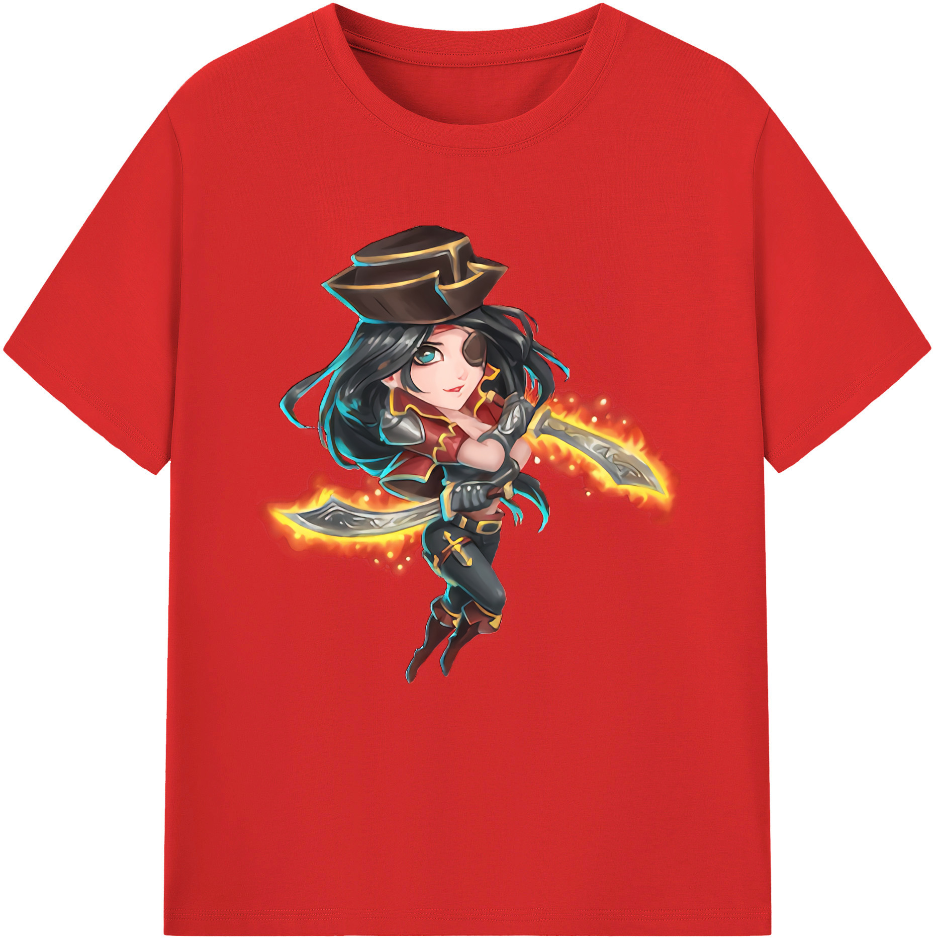 リーグ・オブ・レジェンド League of Legends LOL 綿100％半袖Tシャツ（フロントプリント）
