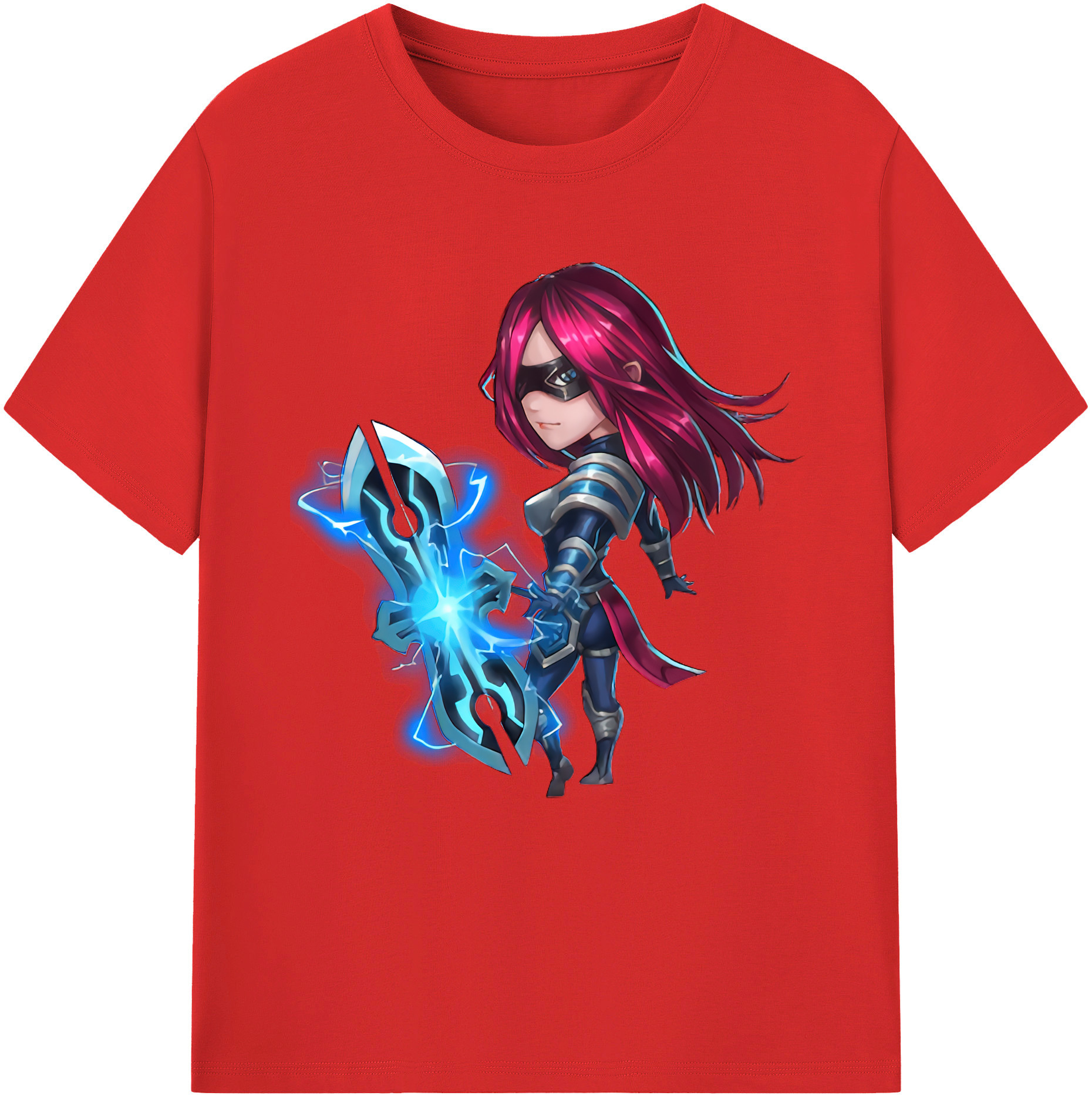 リーグ・オブ・レジェンド League of Legends LOL 綿100％半袖Tシャツ（フロントプリント）