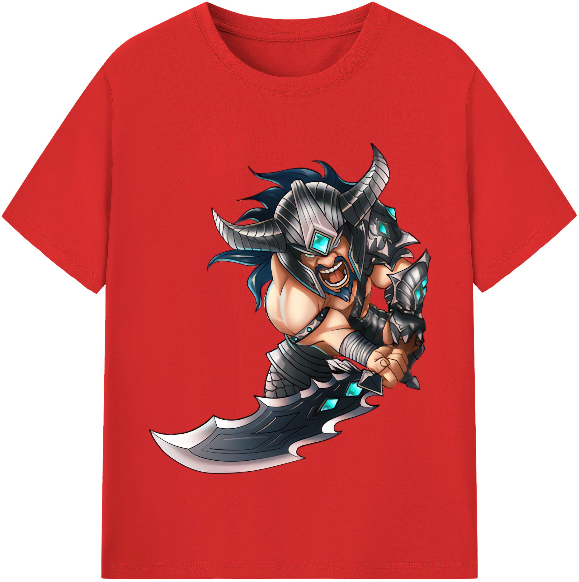 リーグ・オブ・レジェンド League of Legends LOL 綿100％半袖Tシャツ（フロントプリント）
