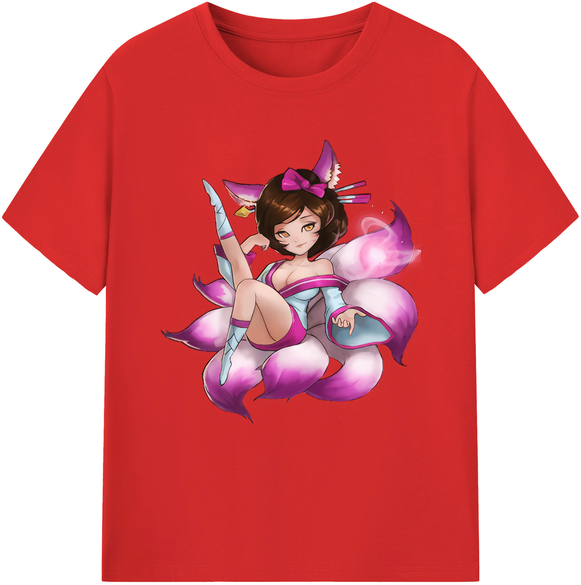 リーグ・オブ・レジェンド League of Legends LOL 綿100％半袖Tシャツ（フロントプリント）