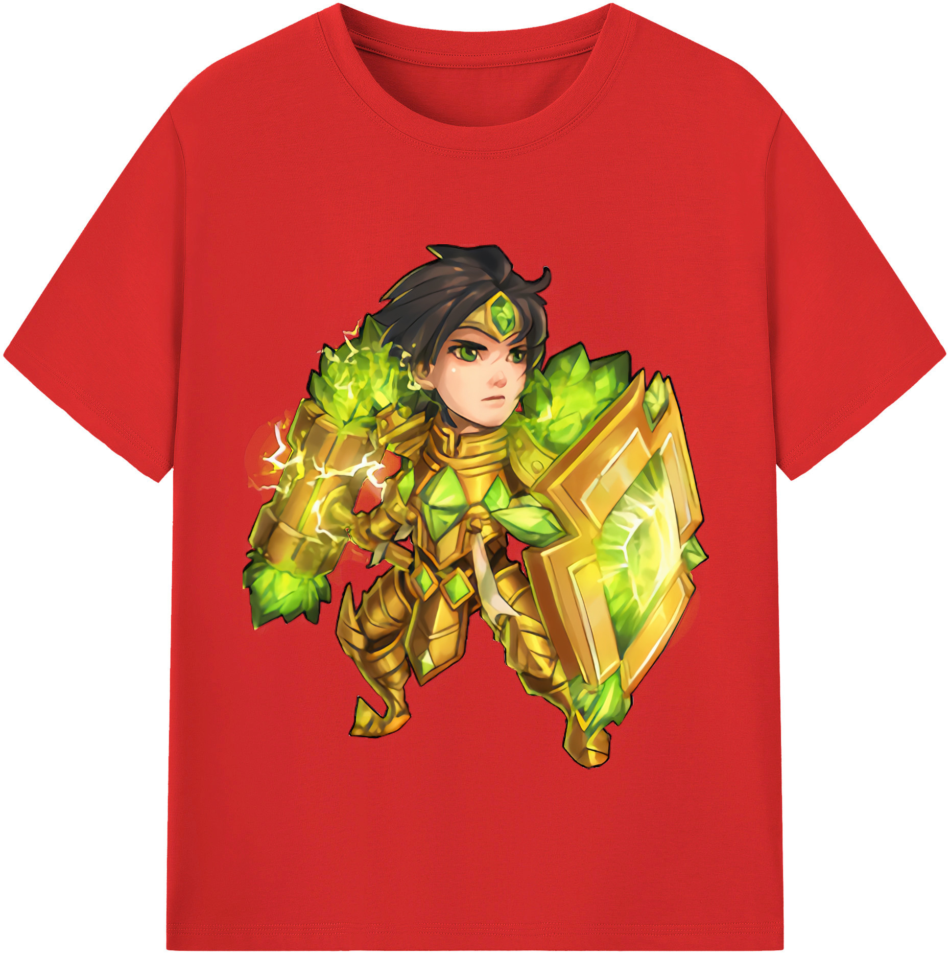 リーグ・オブ・レジェンド League of Legends LOL 綿100％半袖Tシャツ（フロントプリント）