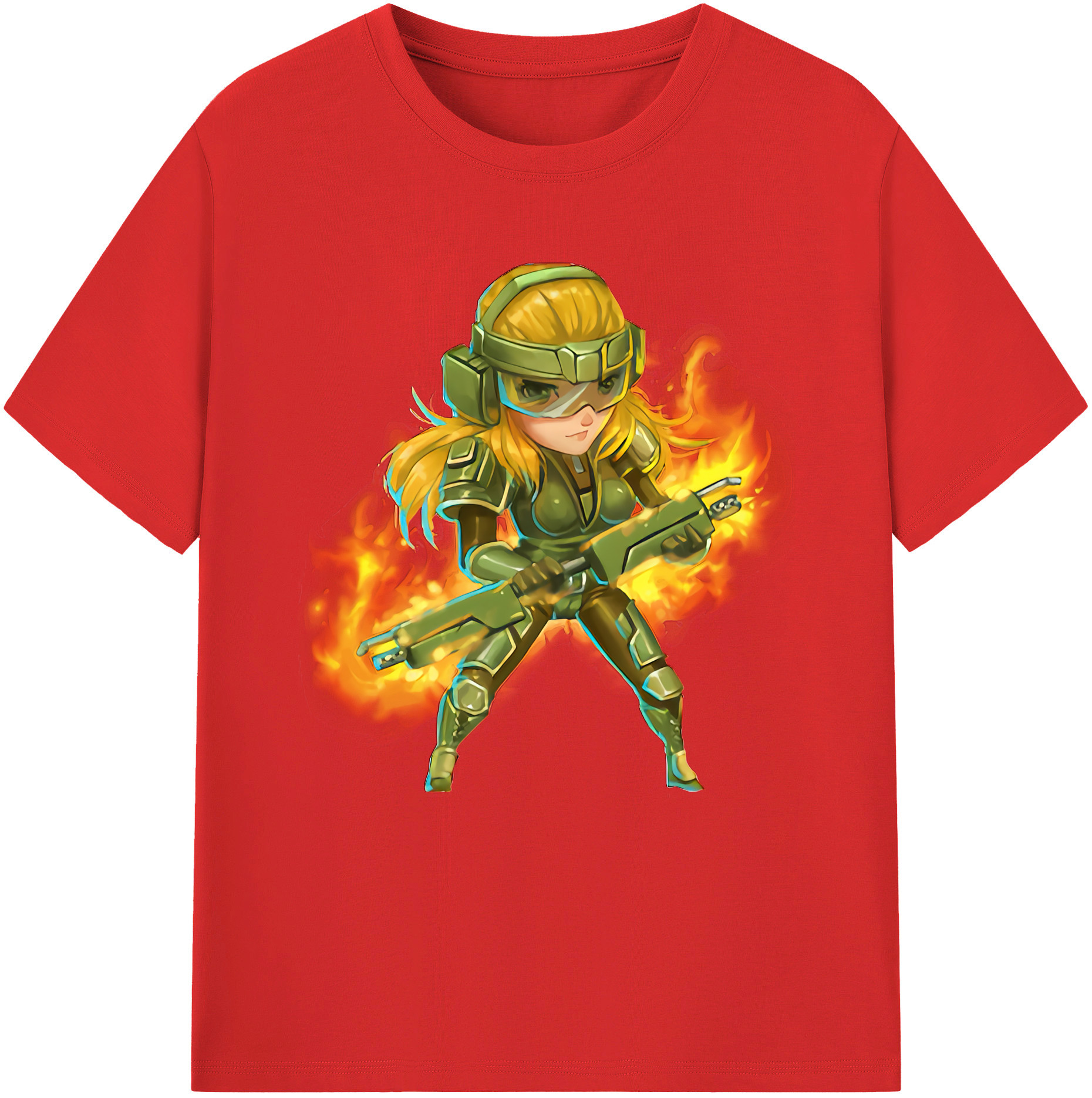 リーグ・オブ・レジェンド League of Legends LOL 綿100％半袖Tシャツ（フロントプリント）