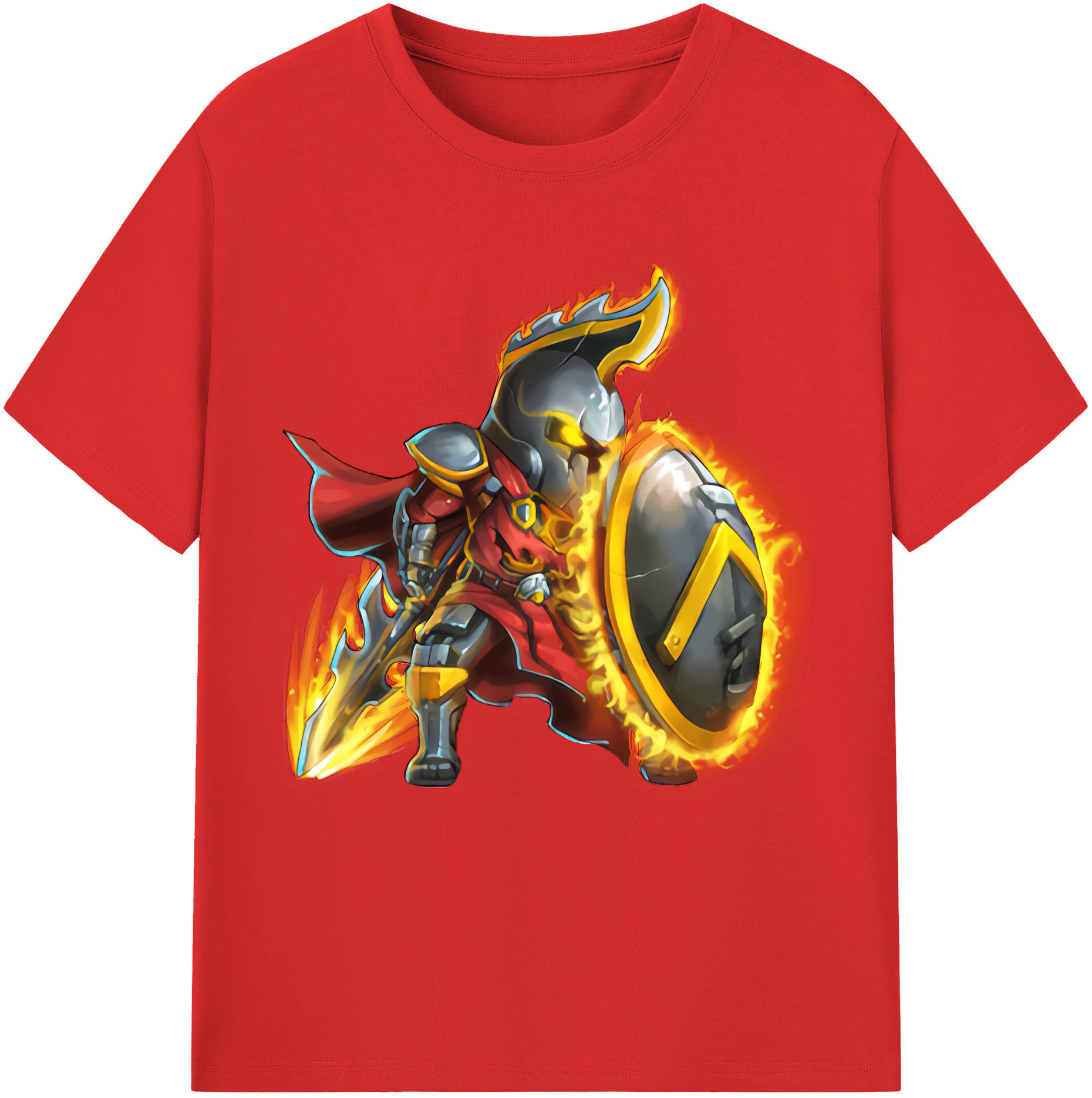 リーグ・オブ・レジェンド League of Legends LOL 綿100％半袖Tシャツ（フロントプリント）