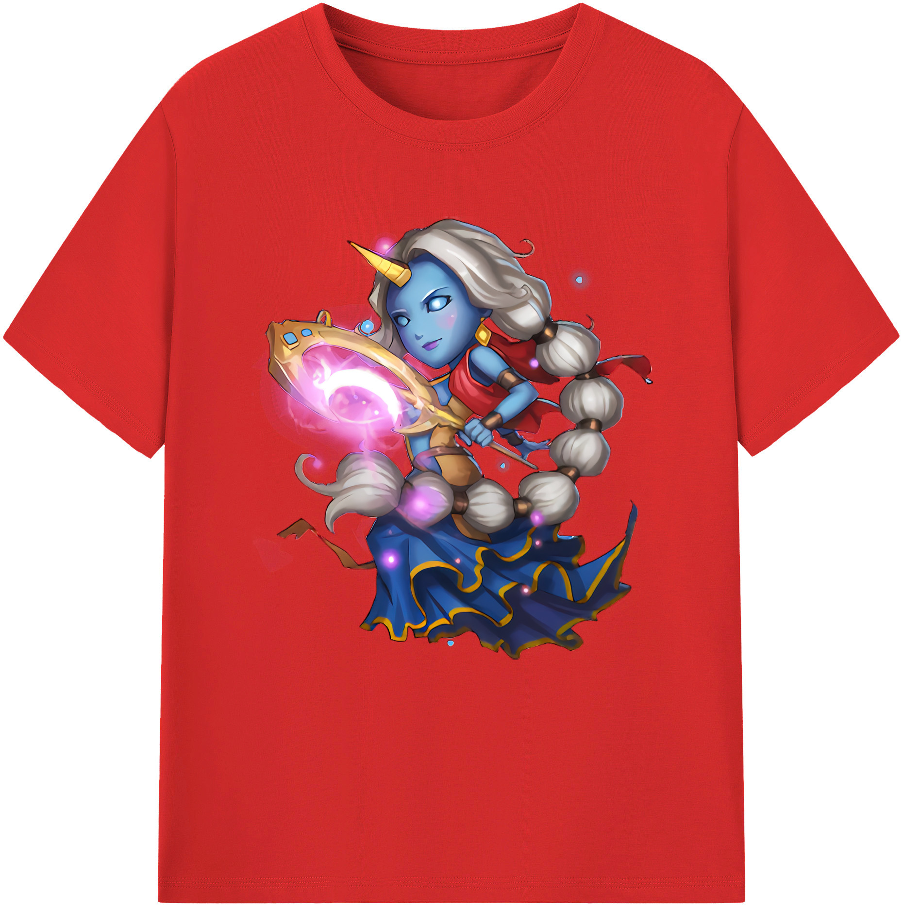 リーグ・オブ・レジェンド League of Legends LOL 綿100％半袖Tシャツ（フロントプリント）