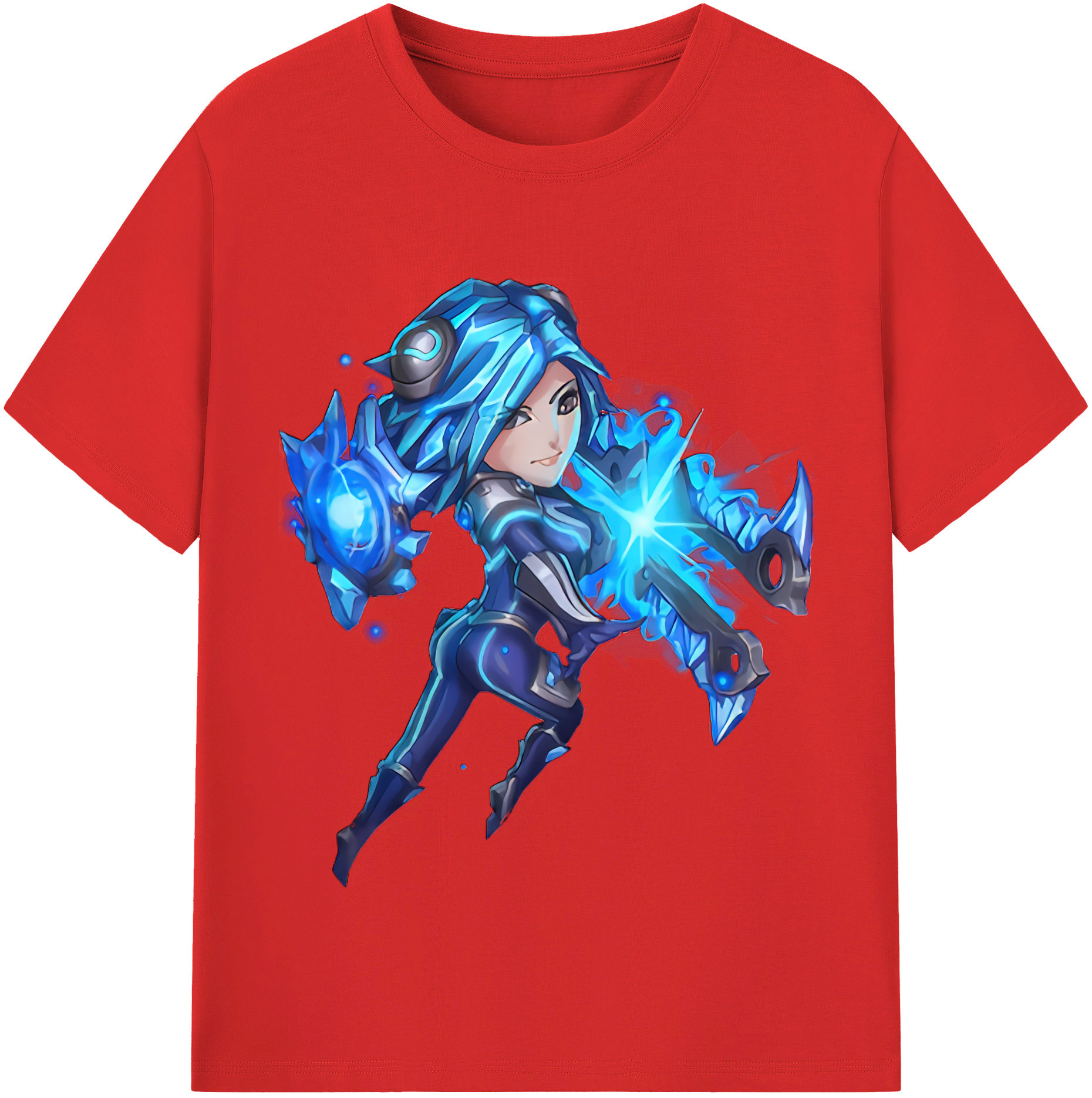 リーグ・オブ・レジェンド League of Legends LOL 綿100％半袖Tシャツ（フロントプリント）