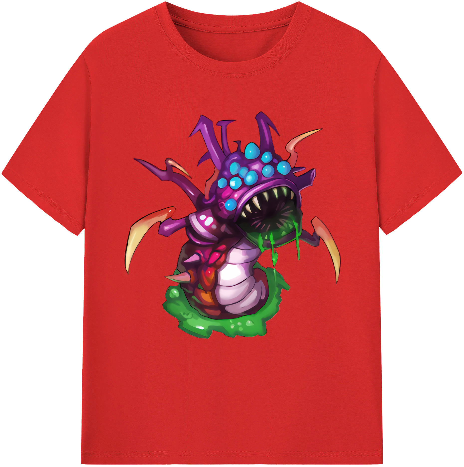 リーグ・オブ・レジェンド League of Legends LOL 綿100％半袖Tシャツ（フロントプリント）