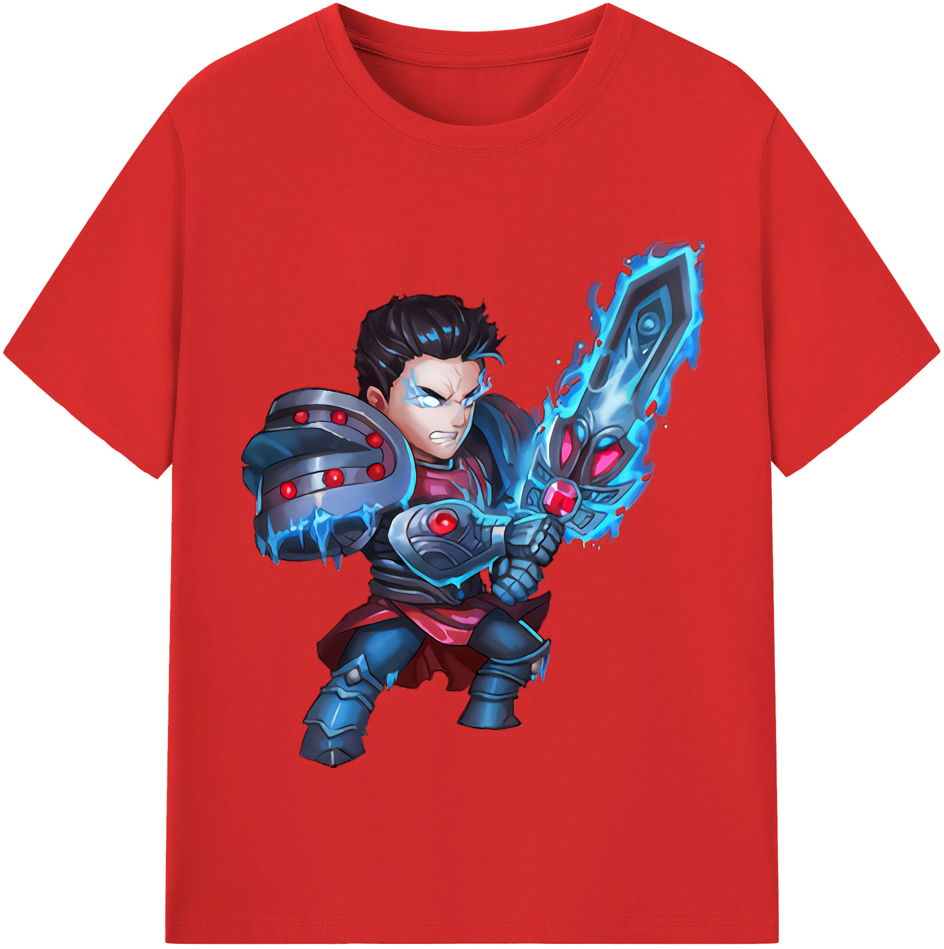 リーグ・オブ・レジェンド League of Legends LOL 綿100％半袖Tシャツ（フロントプリント）