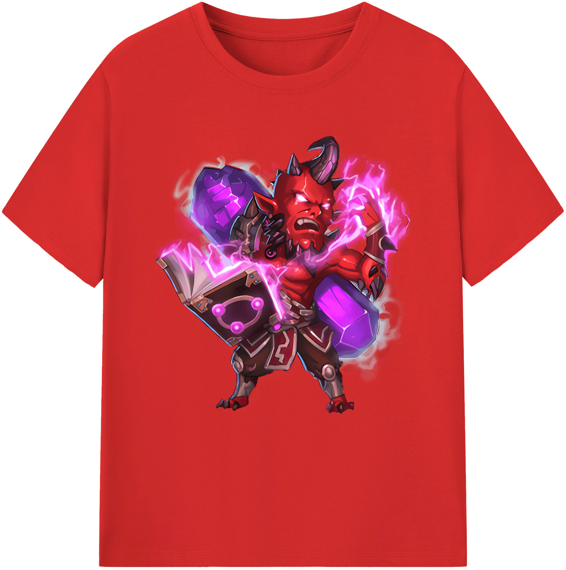 リーグ・オブ・レジェンド League of Legends LOL 綿100％半袖Tシャツ（フロントプリント）