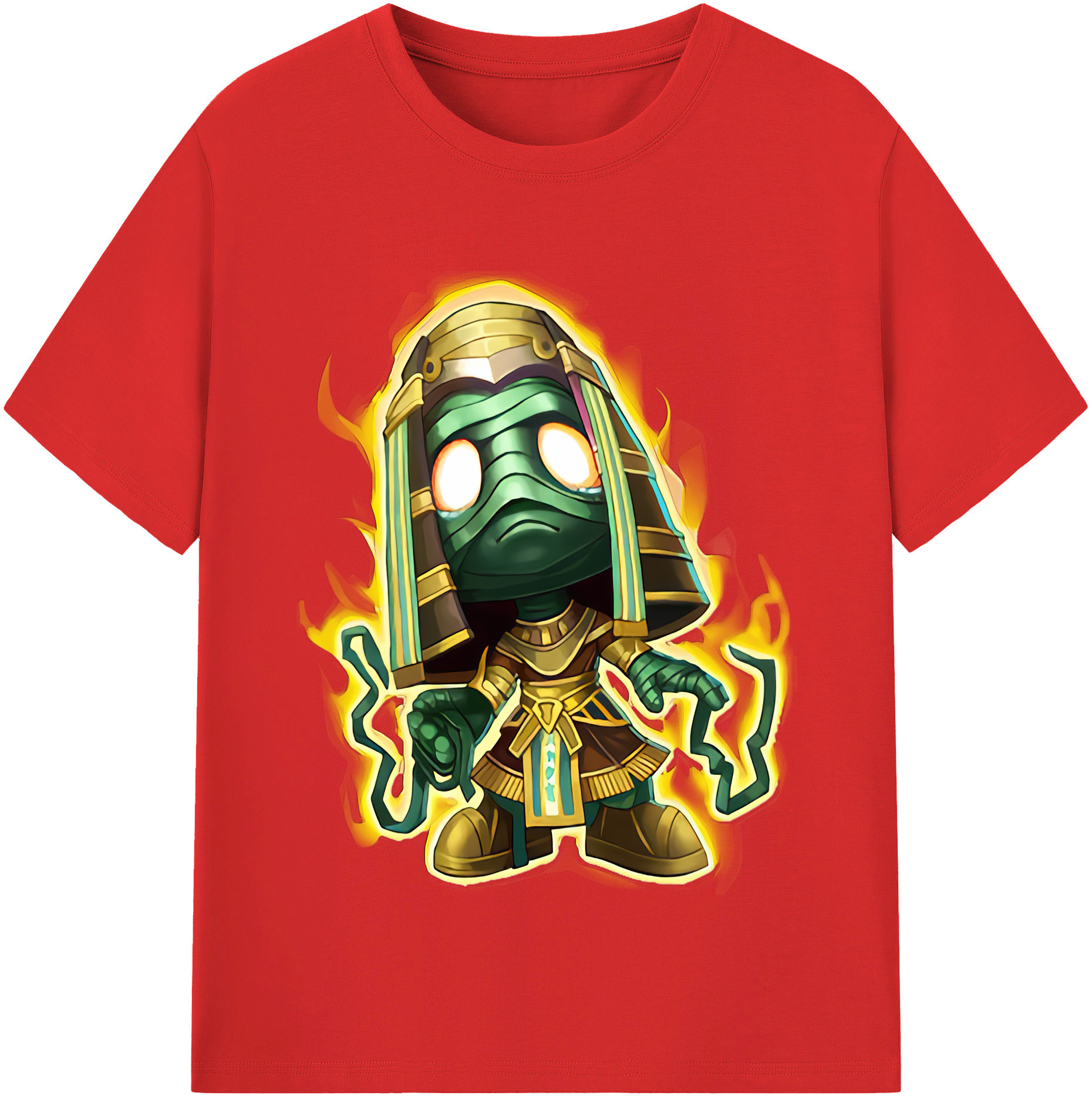 リーグ・オブ・レジェンド League of Legends LOL 綿100％半袖Tシャツ（フロントプリント）