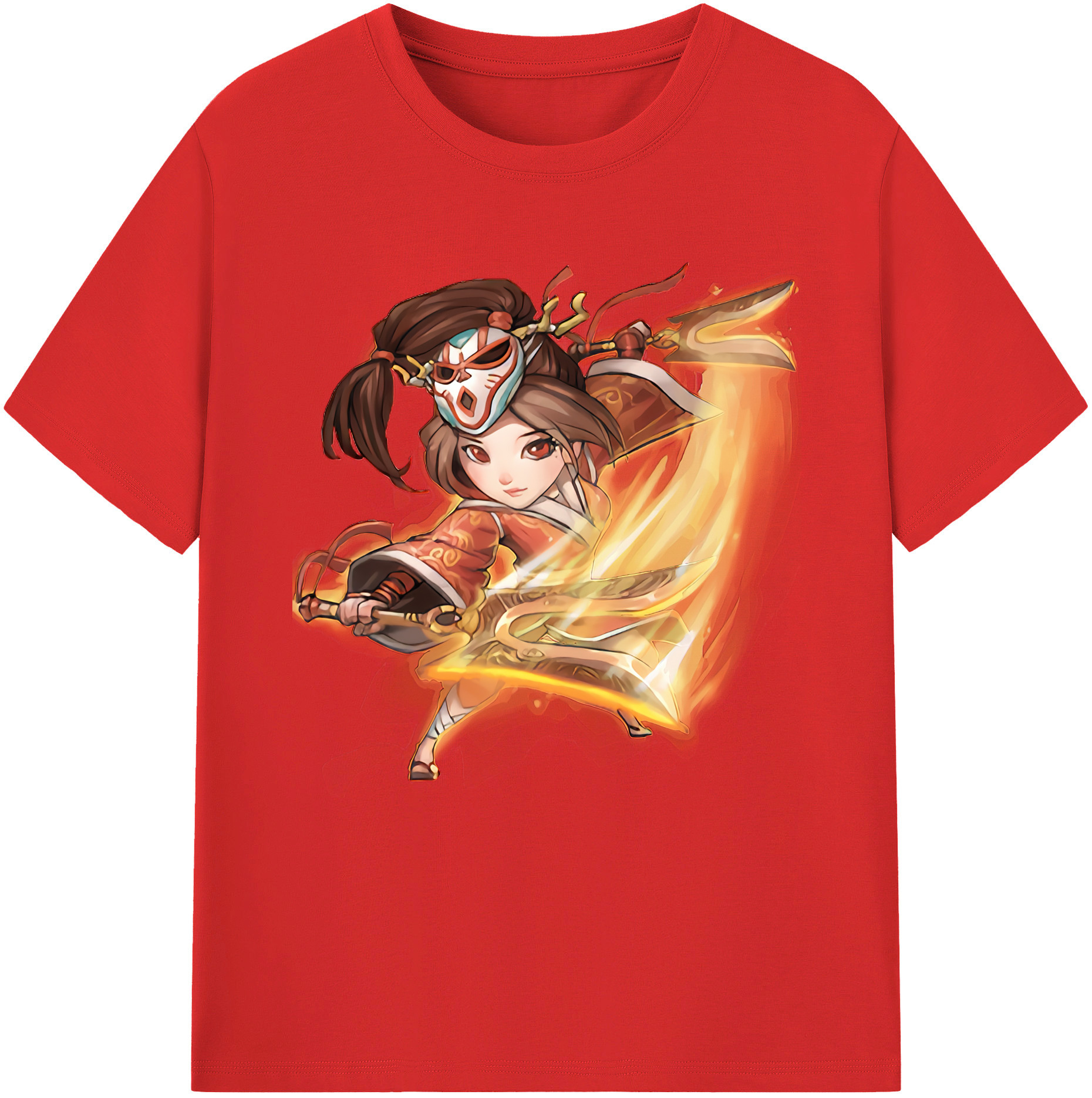 リーグ・オブ・レジェンド League of Legends LOL 綿100％半袖Tシャツ（フロントプリント）