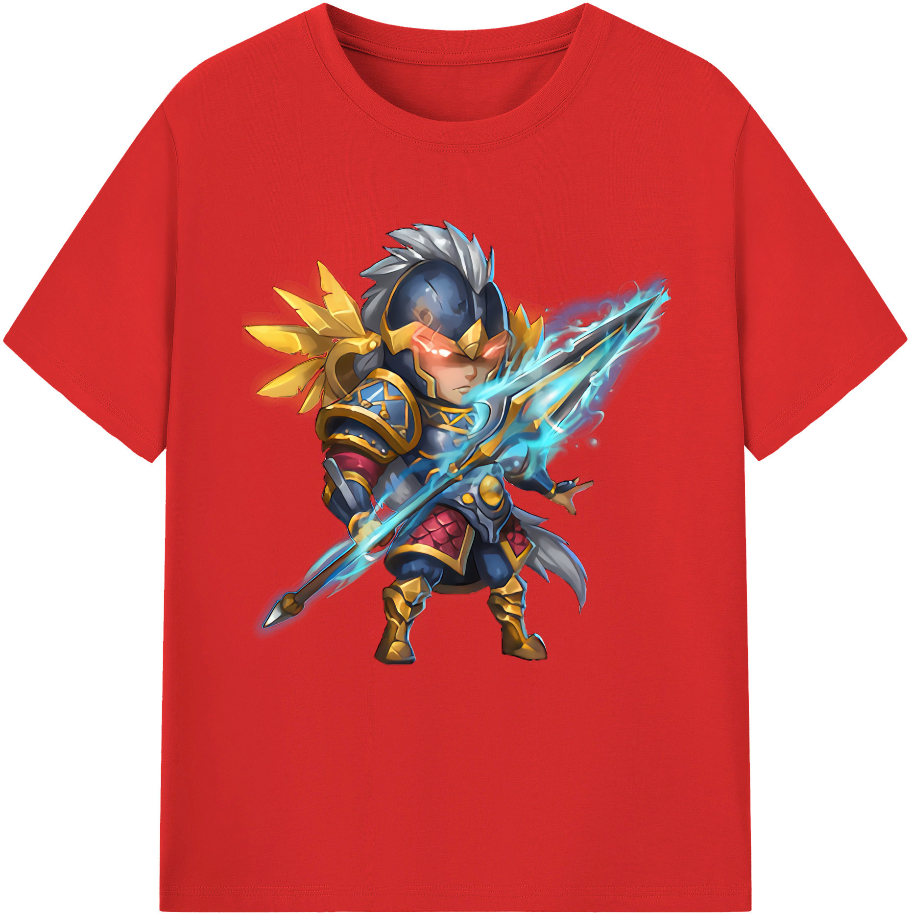 リーグ・オブ・レジェンド League of Legends LOL 綿100％半袖Tシャツ（フロントプリント）