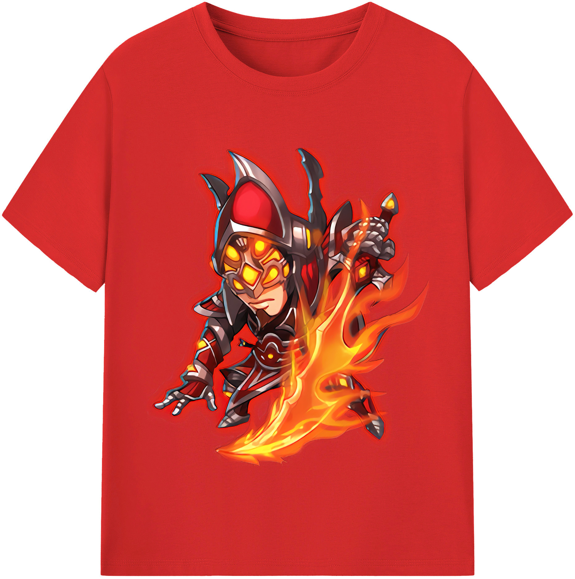 （画像用） リーグ・オブ・レジェンド League of Legends LOL 綿100％半袖Tシャツ（フロントプリント）