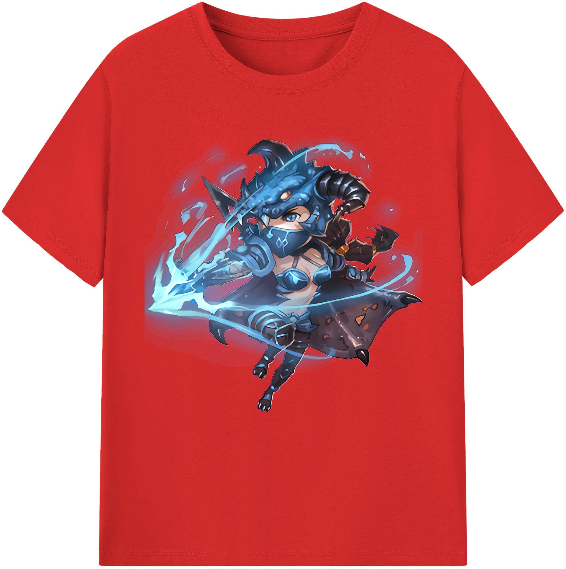 リーグ・オブ・レジェンド League of Legends LOL 綿100％半袖Tシャツ（フロントプリント）