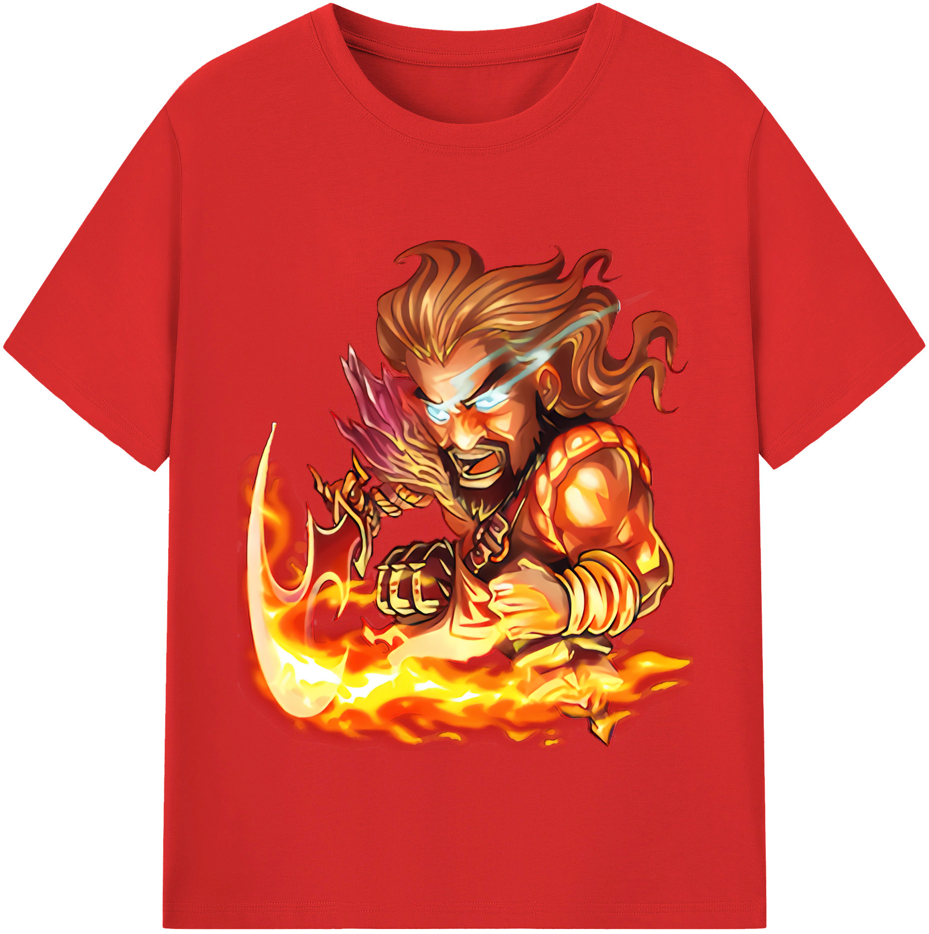 リーグ・オブ・レジェンド League of Legends LOL 綿100％半袖Tシャツ（フロントプリント）