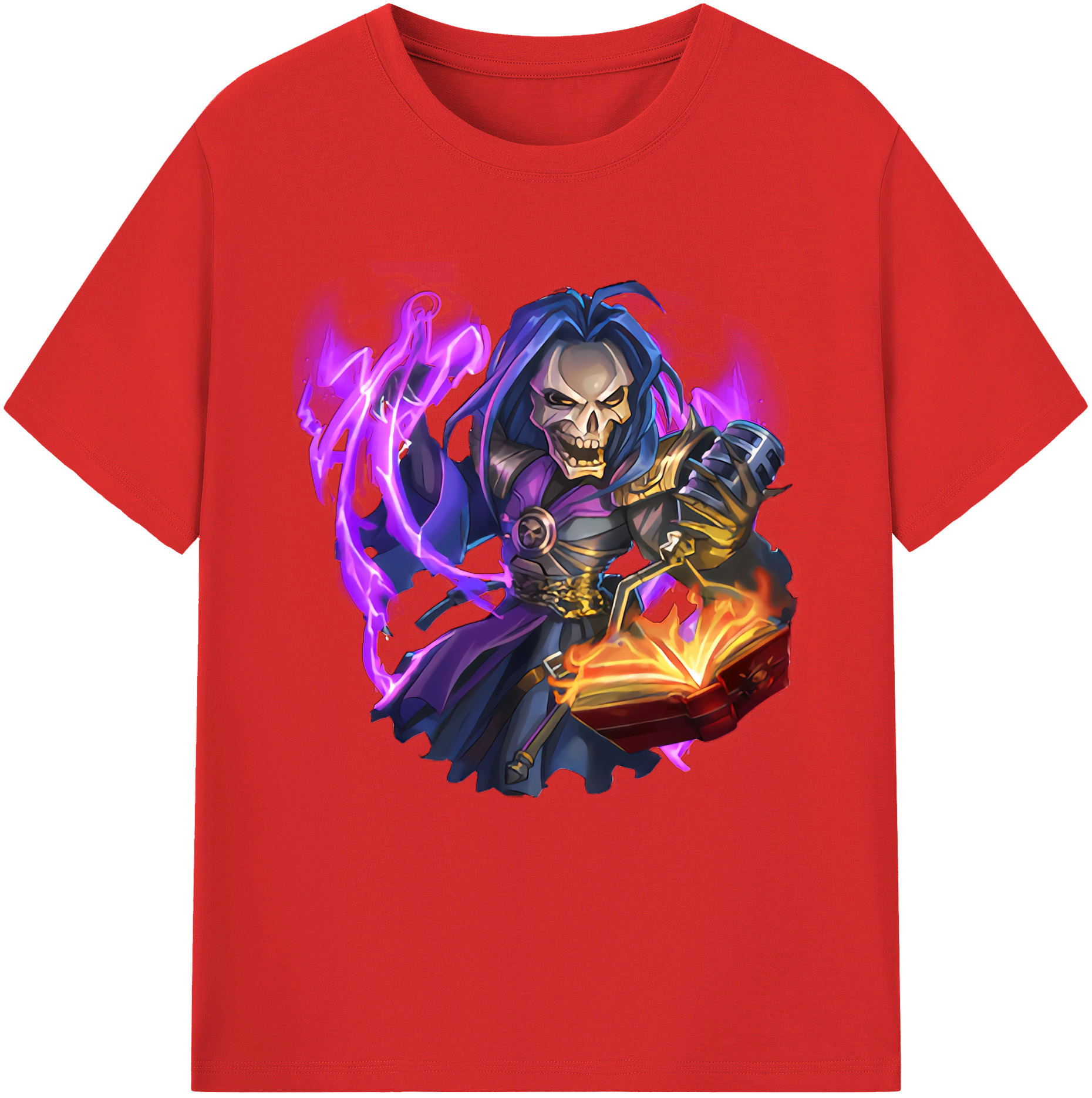 リーグ・オブ・レジェンド League of Legends LOL 綿100％半袖Tシャツ（フロントプリント）