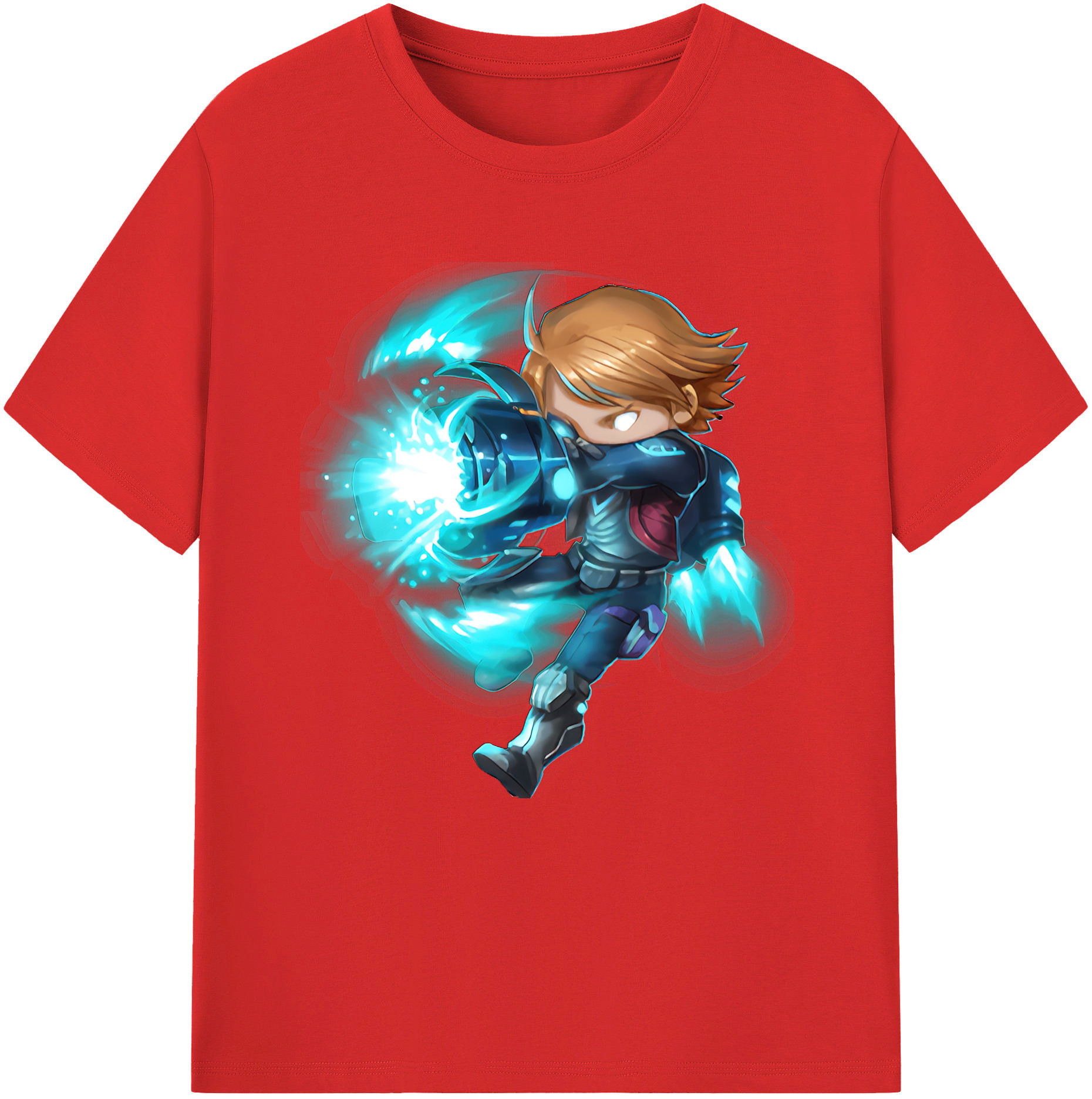リーグ・オブ・レジェンド League of Legends LOL 綿100％半袖Tシャツ（フロントプリント）