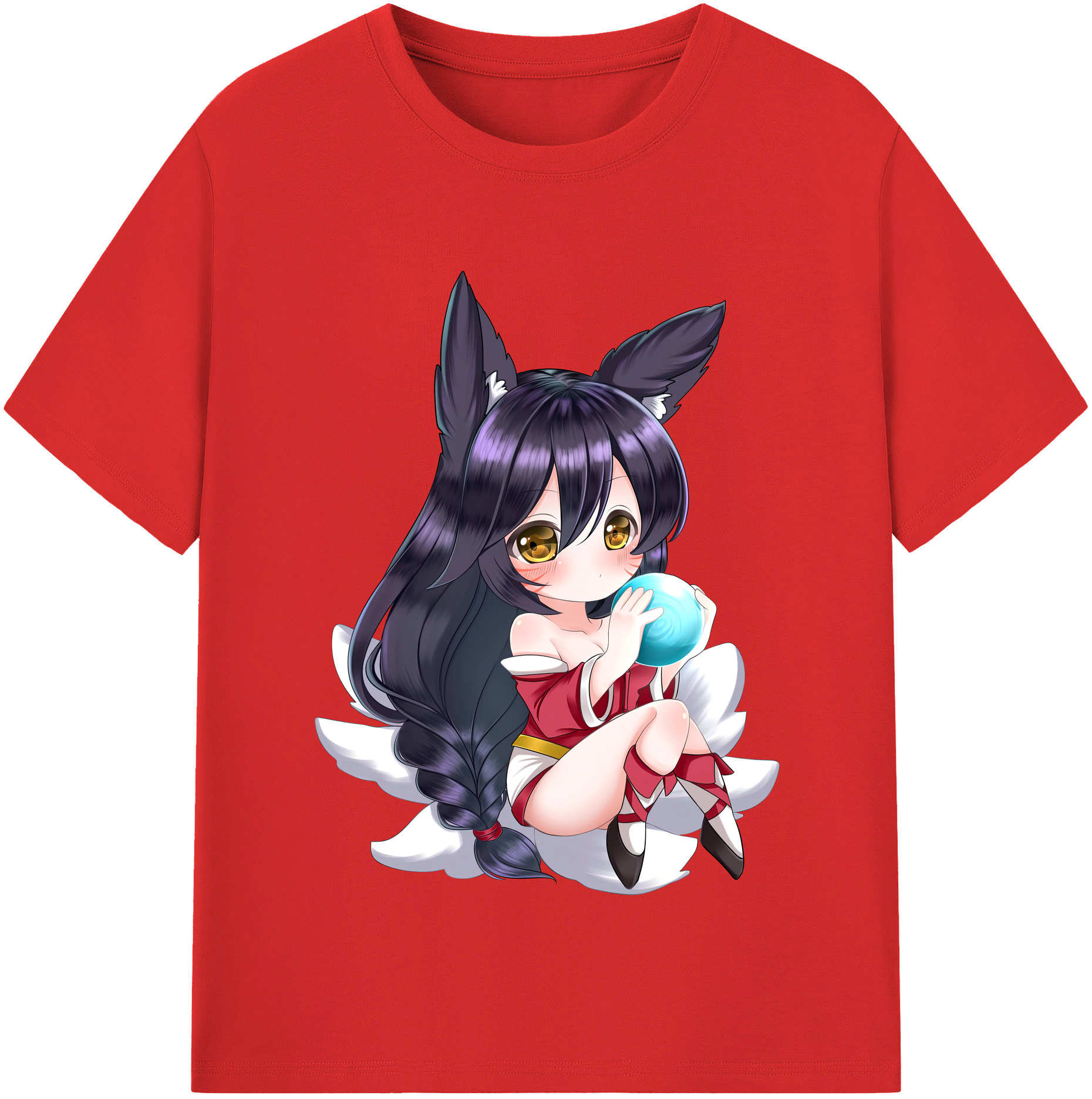 リーグ・オブ・レジェンド League of Legends LOL 綿100％半袖Tシャツ（フロントプリント）