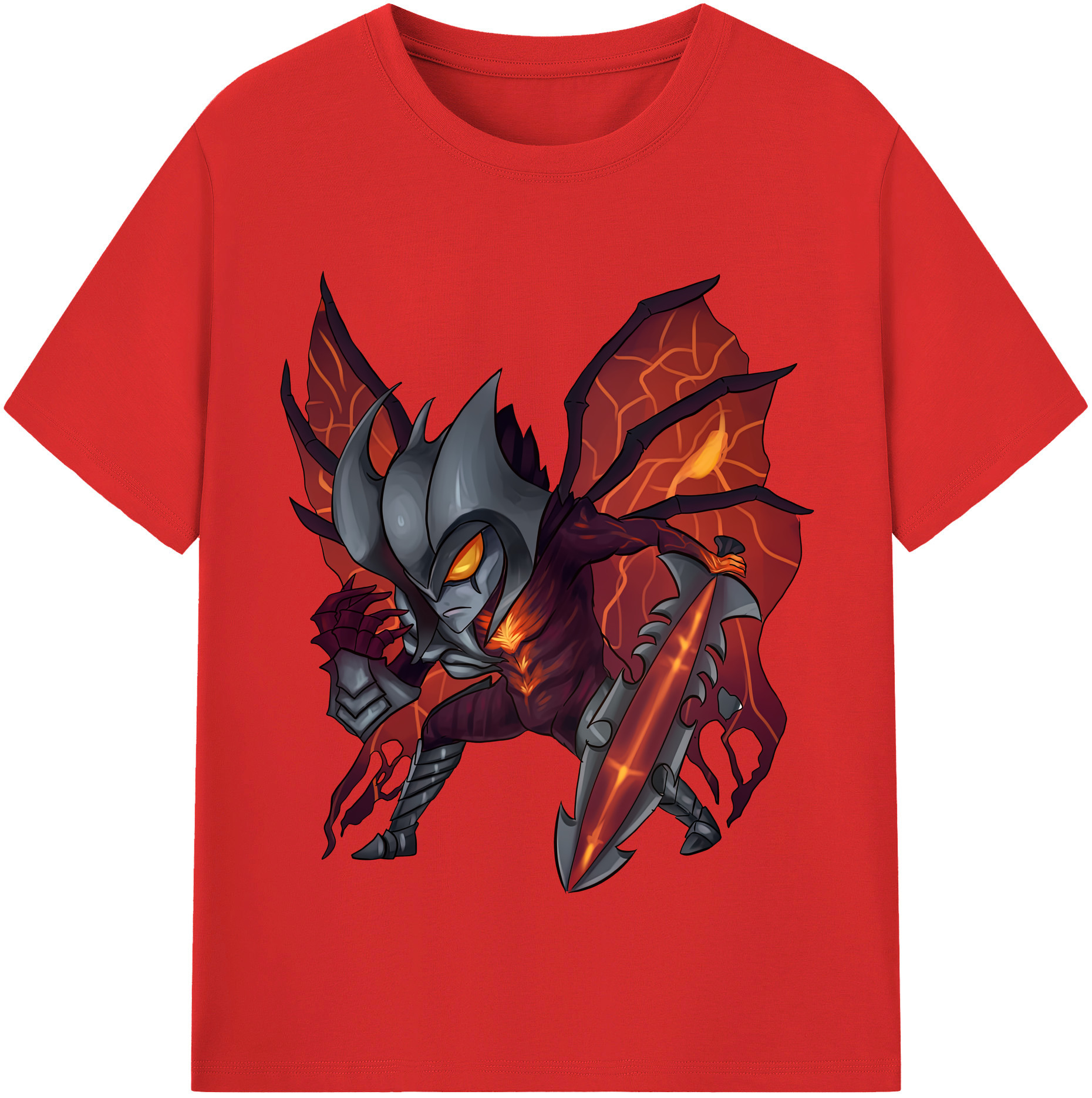 リーグ・オブ・レジェンド League of Legends LOL 綿100％半袖Tシャツ（フロントプリント）