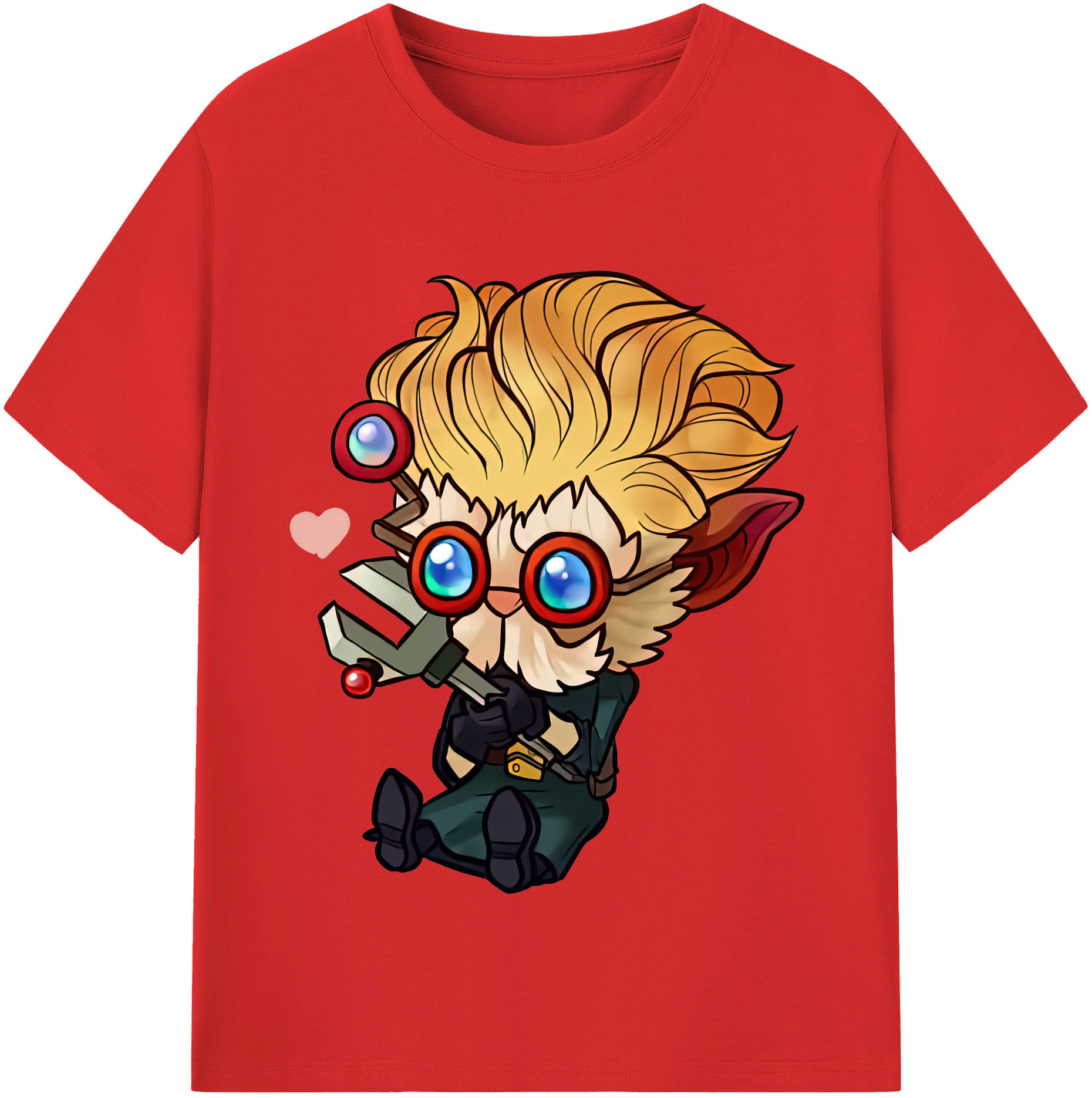 リーグ・オブ・レジェンド League of Legends LOL 綿100％半袖Tシャツ（フロントプリント）