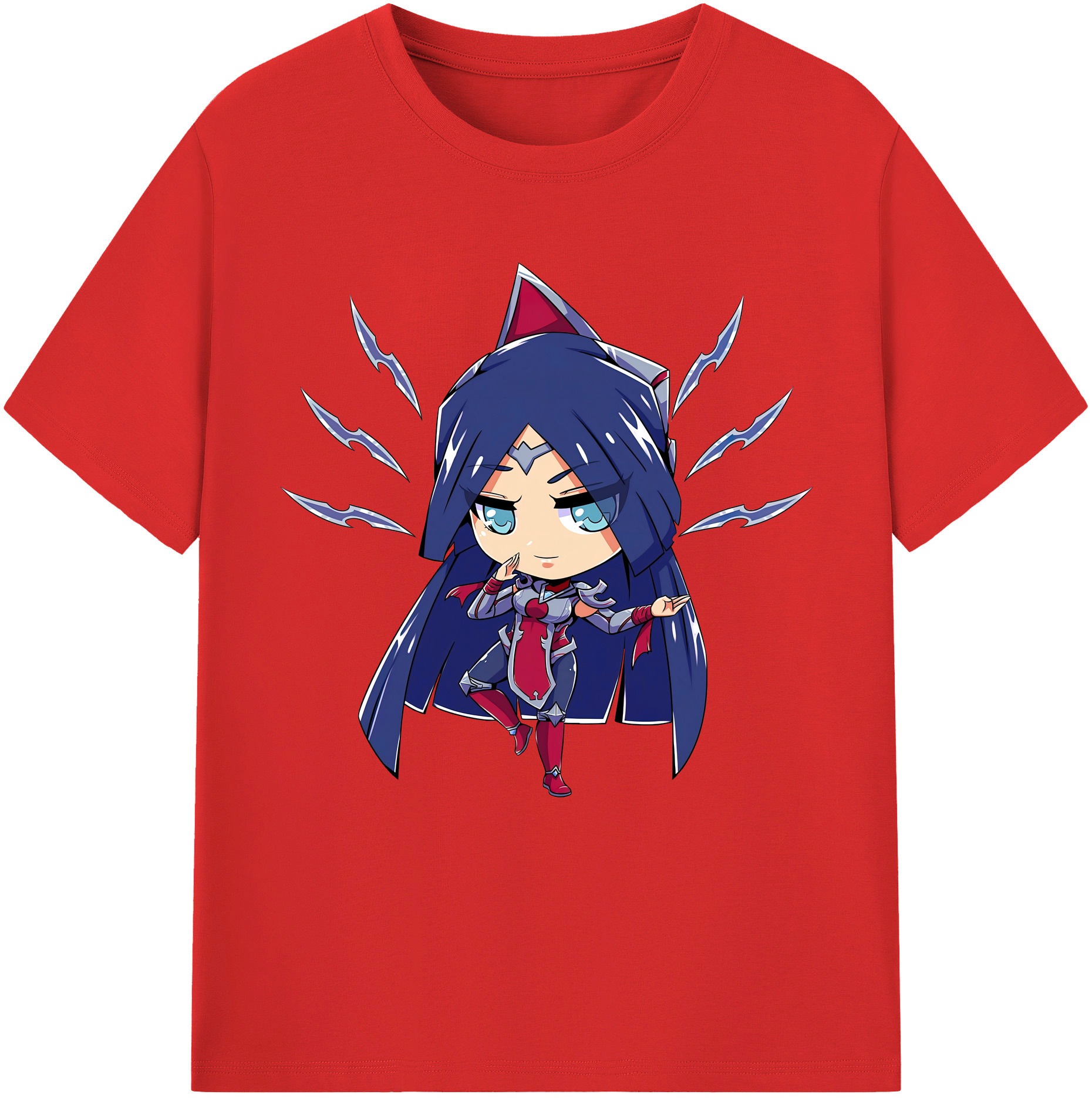 リーグ・オブ・レジェンド League of Legends LOL 綿100％半袖Tシャツ（フロントプリント）