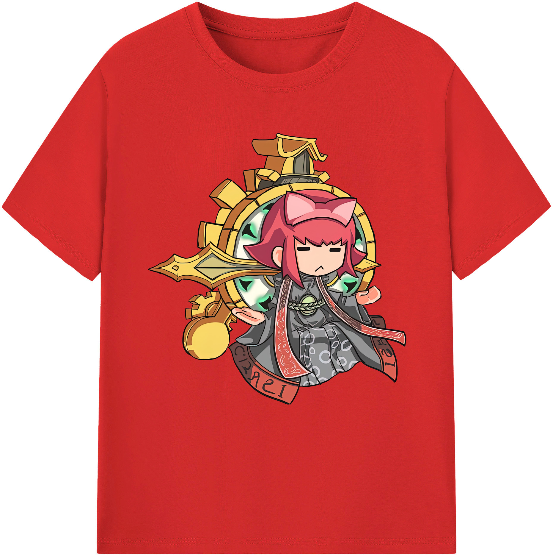 リーグ・オブ・レジェンド League of Legends LOL 綿100％半袖Tシャツ（フロントプリント）
