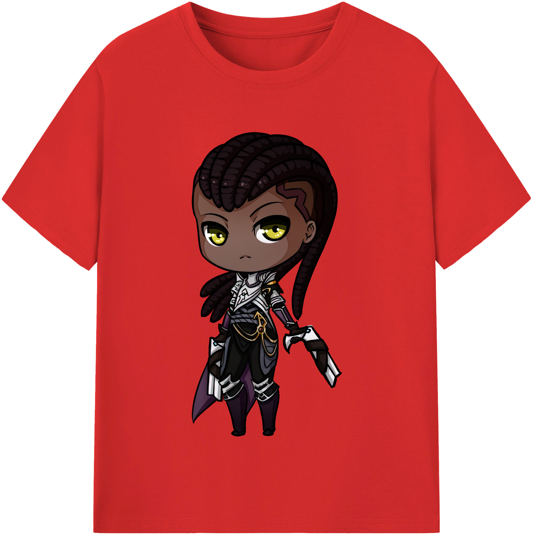 リーグ・オブ・レジェンド League of Legends LOL 綿100％半袖Tシャツ（フロントプリント）