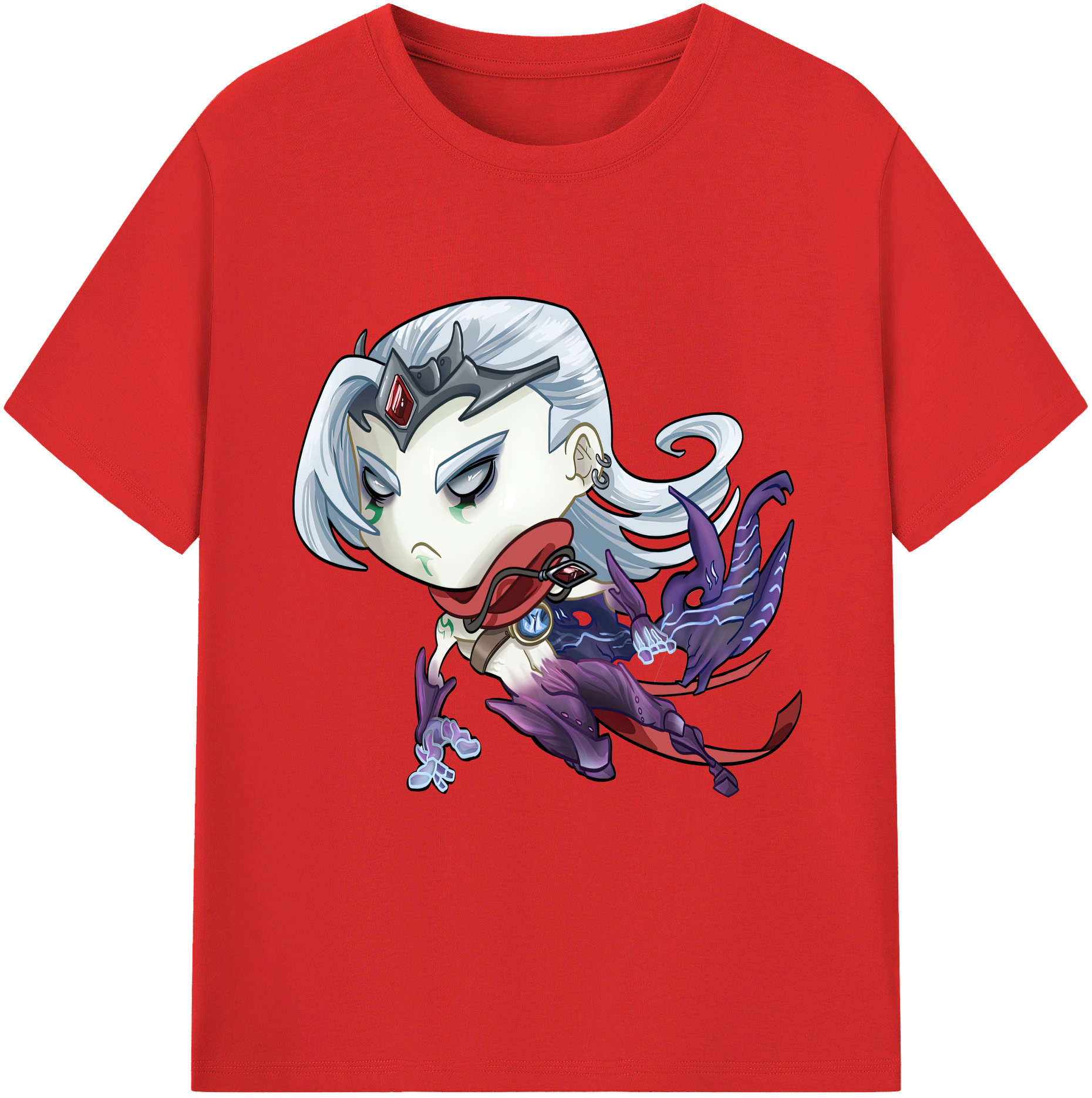 リーグ・オブ・レジェンド League of Legends LOL 綿100％半袖Tシャツ（フロントプリント）
