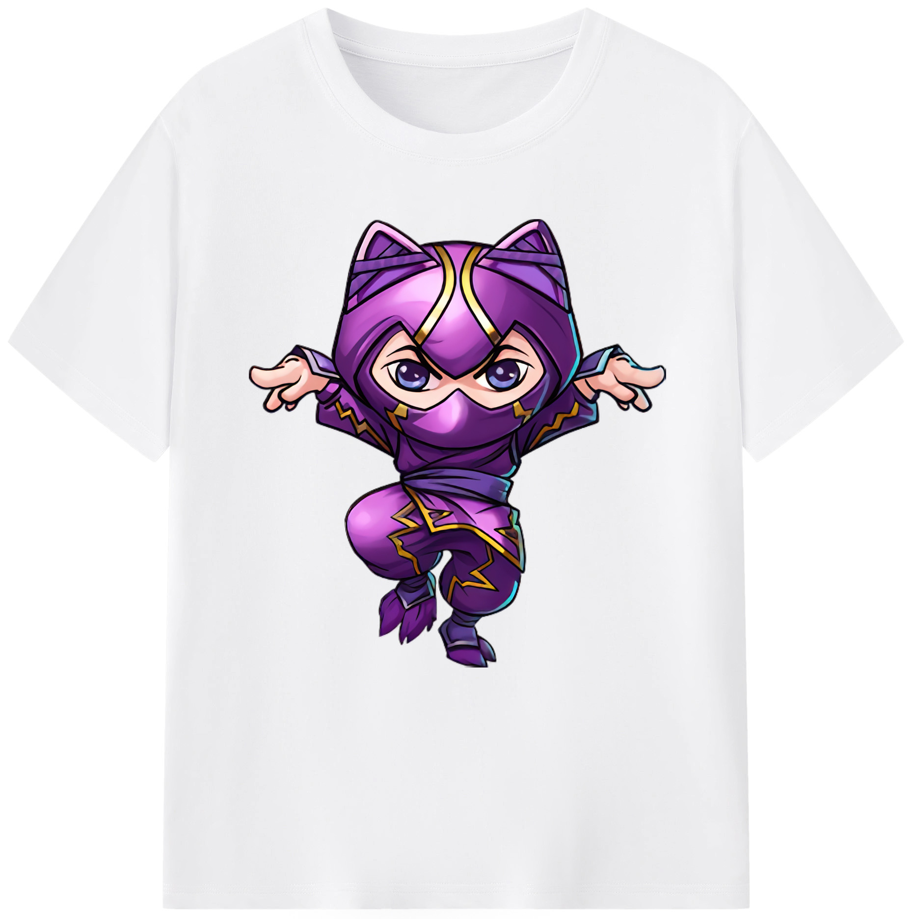 リーグ・オブ・レジェンド League of Legends LOL 綿100％半袖Tシャツ（フロントプリント）