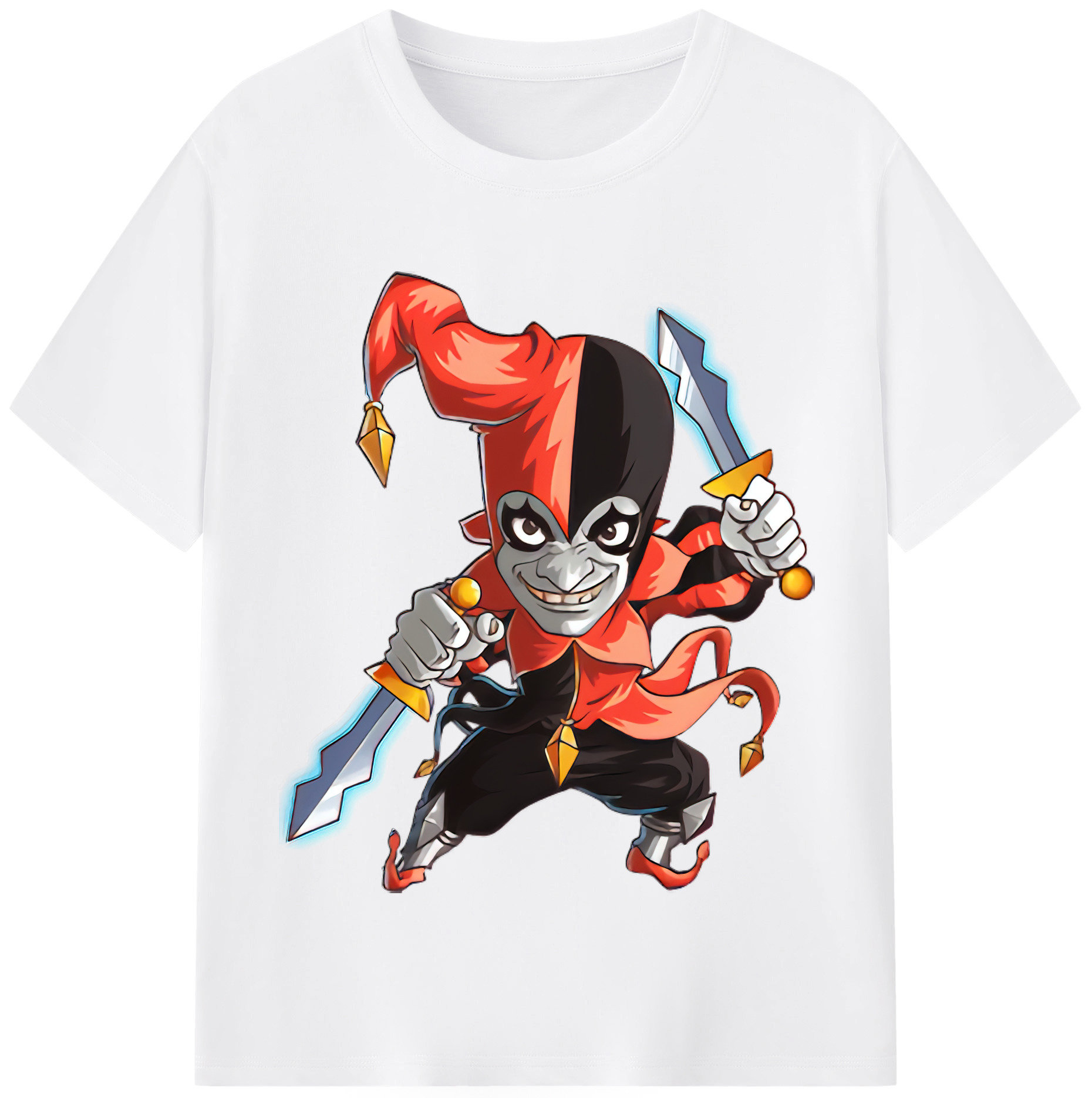 リーグ・オブ・レジェンド League of Legends LOL 綿100％半袖Tシャツ（フロントプリント）