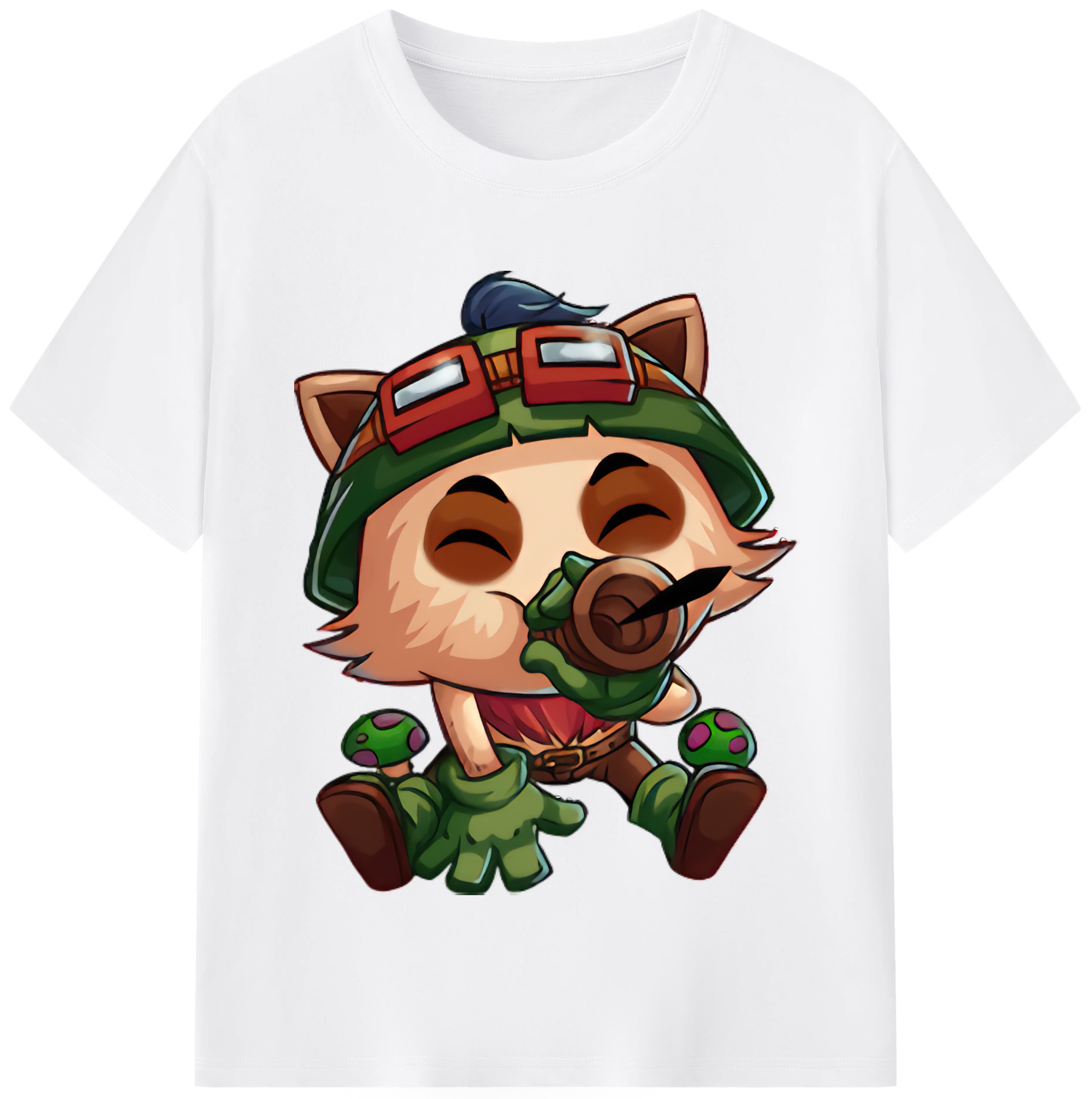 リーグ・オブ・レジェンド League of Legends LOL 綿100％半袖Tシャツ（フロントプリント）