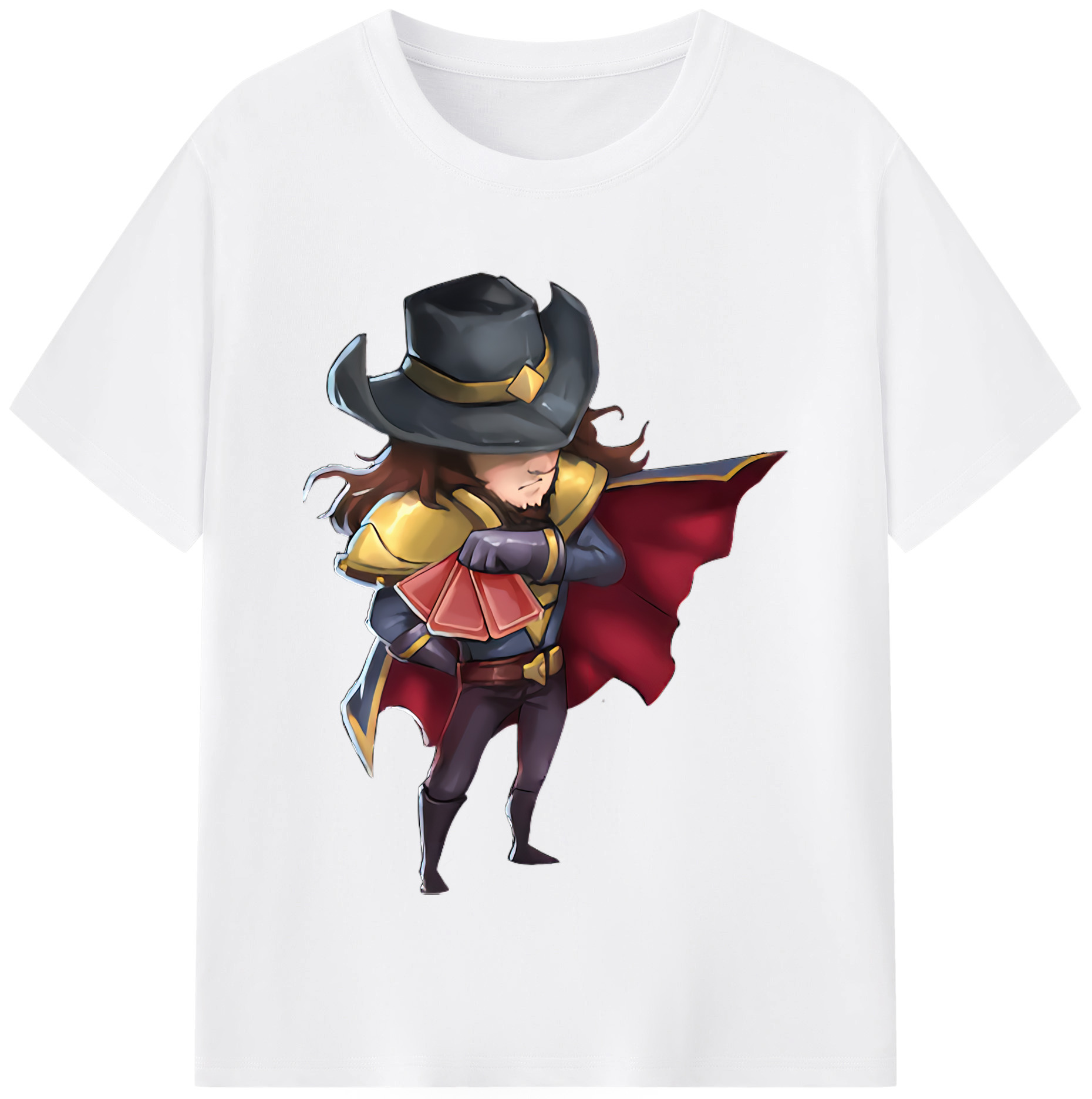 リーグ・オブ・レジェンド League of Legends LOL 綿100％半袖Tシャツ（フロントプリント）