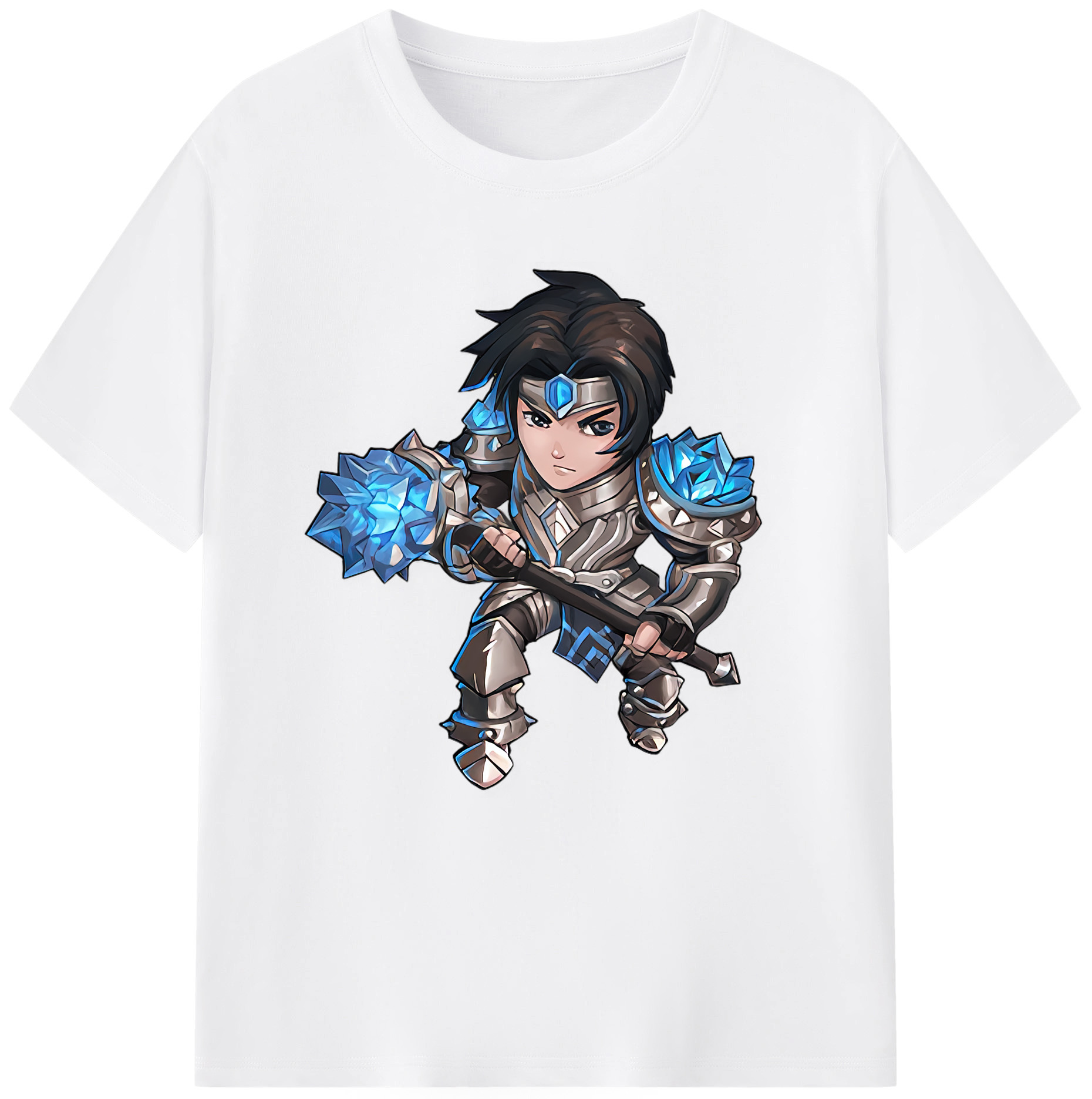 リーグ・オブ・レジェンド League of Legends LOL 綿100％半袖Tシャツ（フロントプリント）