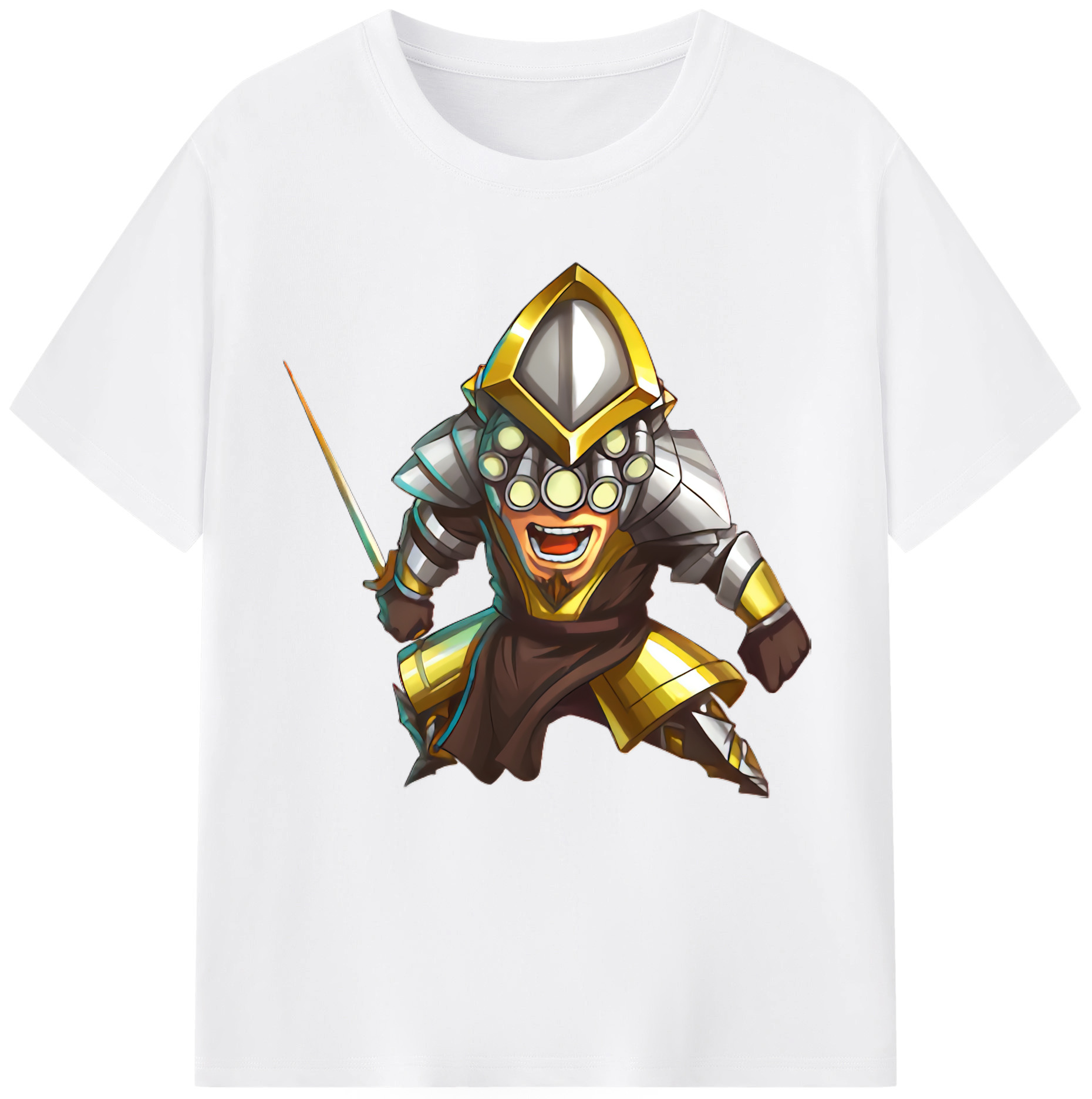 リーグ・オブ・レジェンド League of Legends LOL 綿100％半袖Tシャツ（フロントプリント）