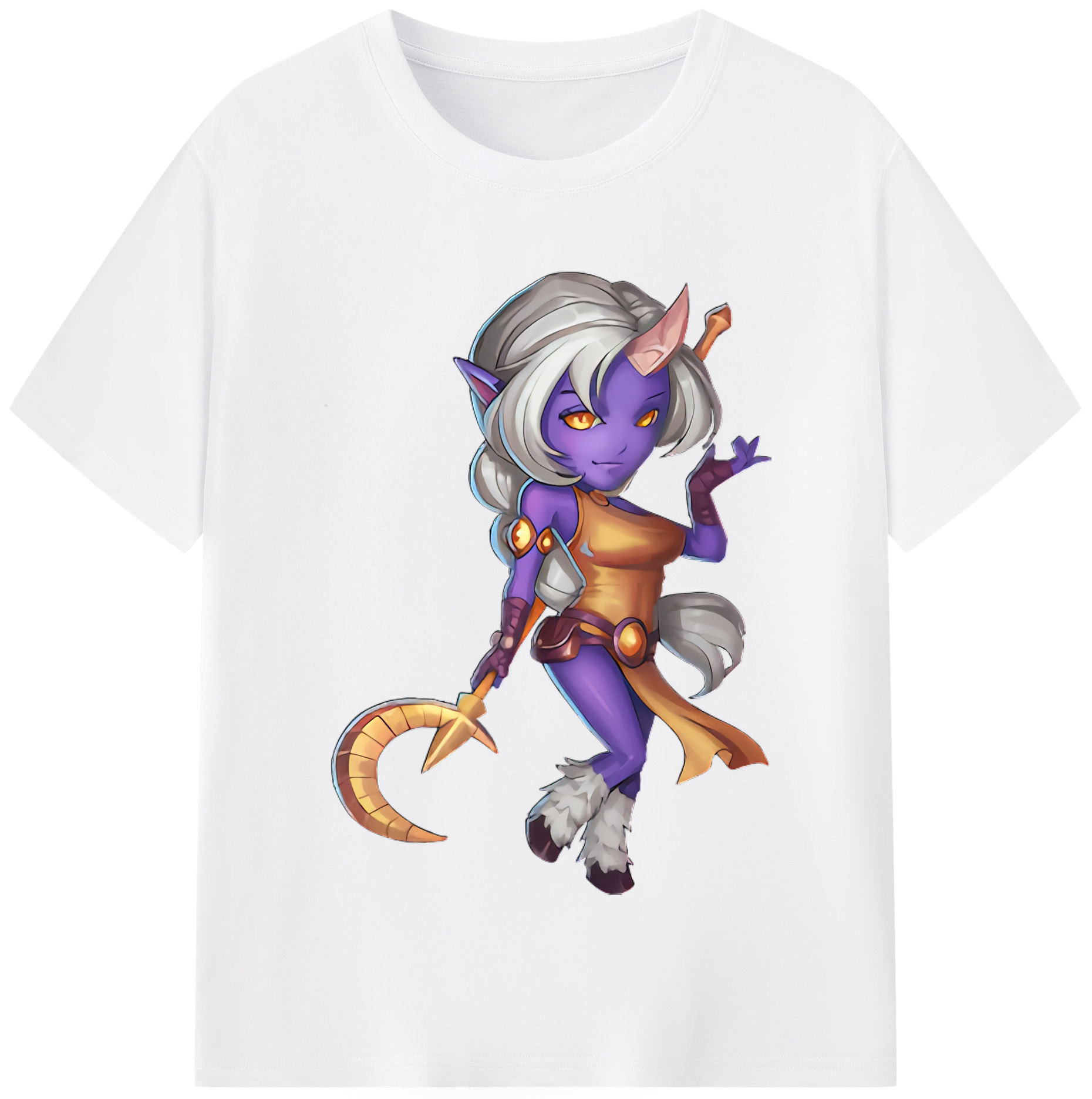 リーグ・オブ・レジェンド League of Legends LOL 綿100％半袖Tシャツ（フロントプリント）