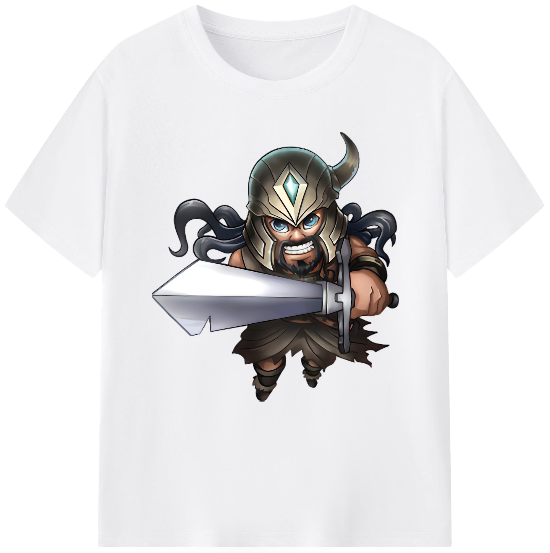 リーグ・オブ・レジェンド League of Legends LOL 綿100％半袖Tシャツ（フロントプリント）
