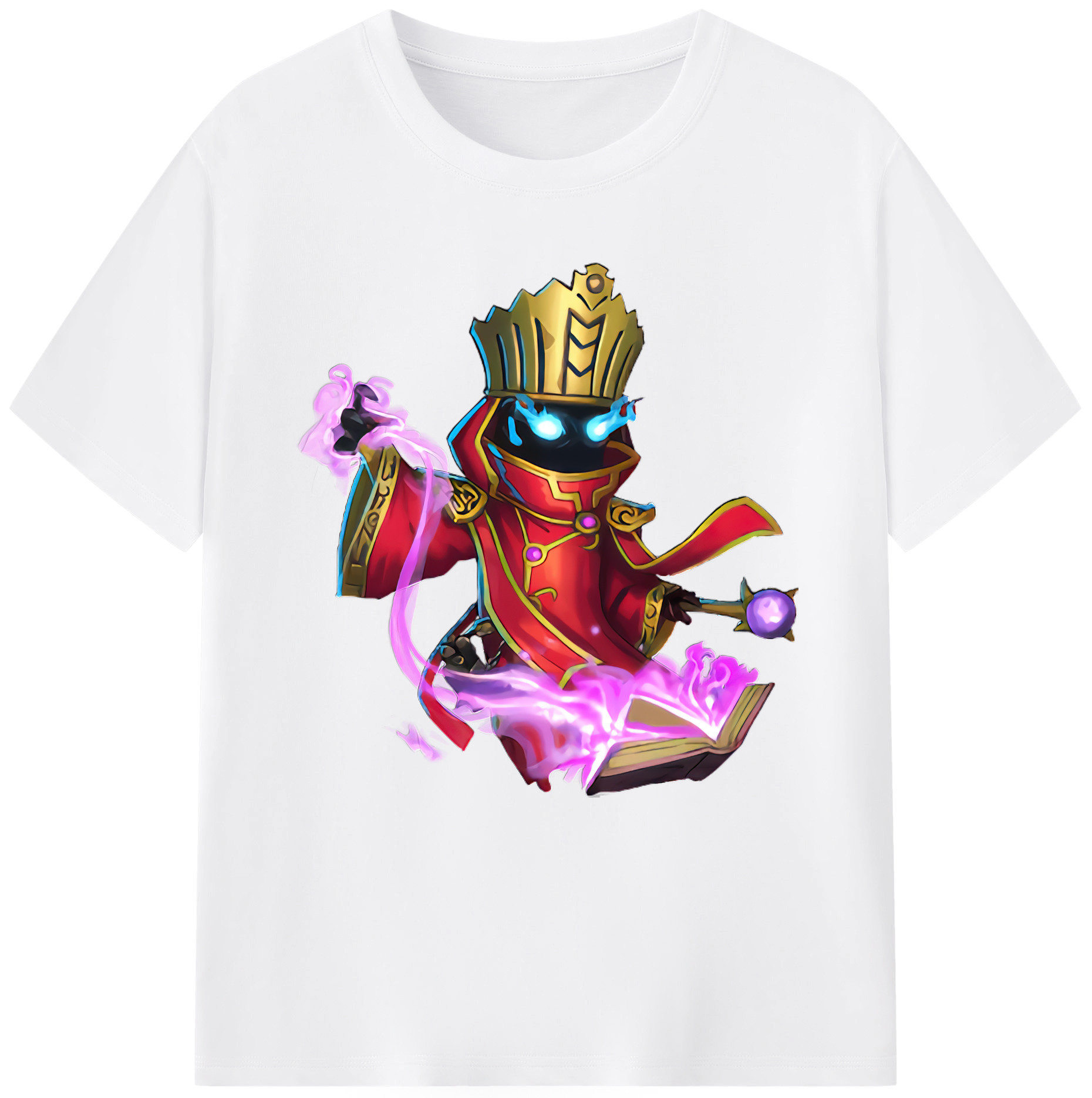 リーグ・オブ・レジェンド League of Legends LOL 綿100％半袖Tシャツ（フロントプリント）