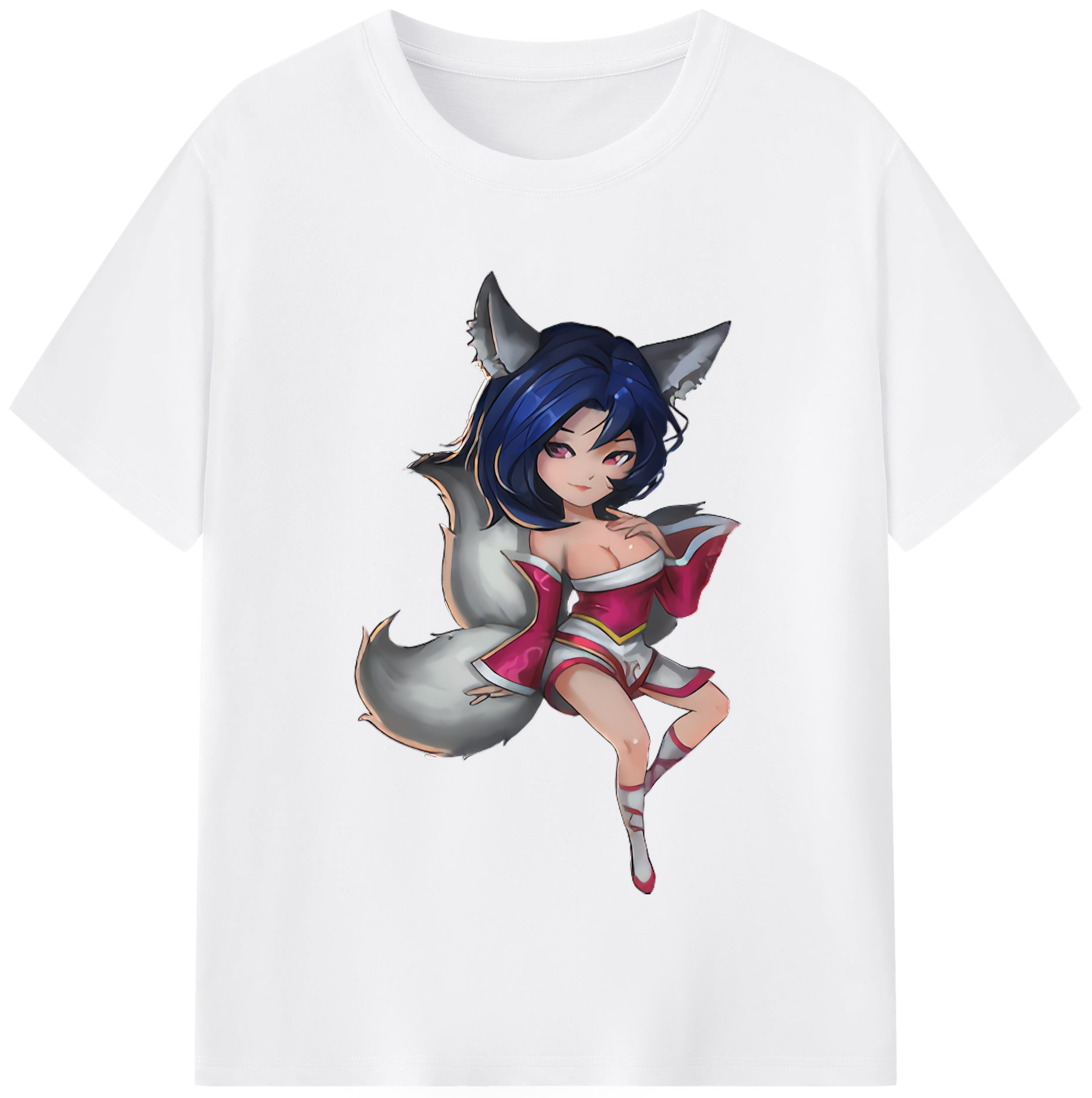 リーグ・オブ・レジェンド League of Legends LOL 綿100％半袖Tシャツ（フロントプリント）