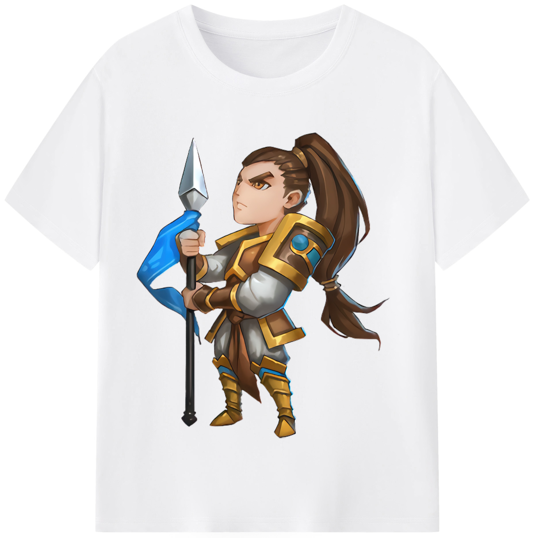 リーグ・オブ・レジェンド League of Legends LOL 綿100％半袖Tシャツ（フロントプリント）