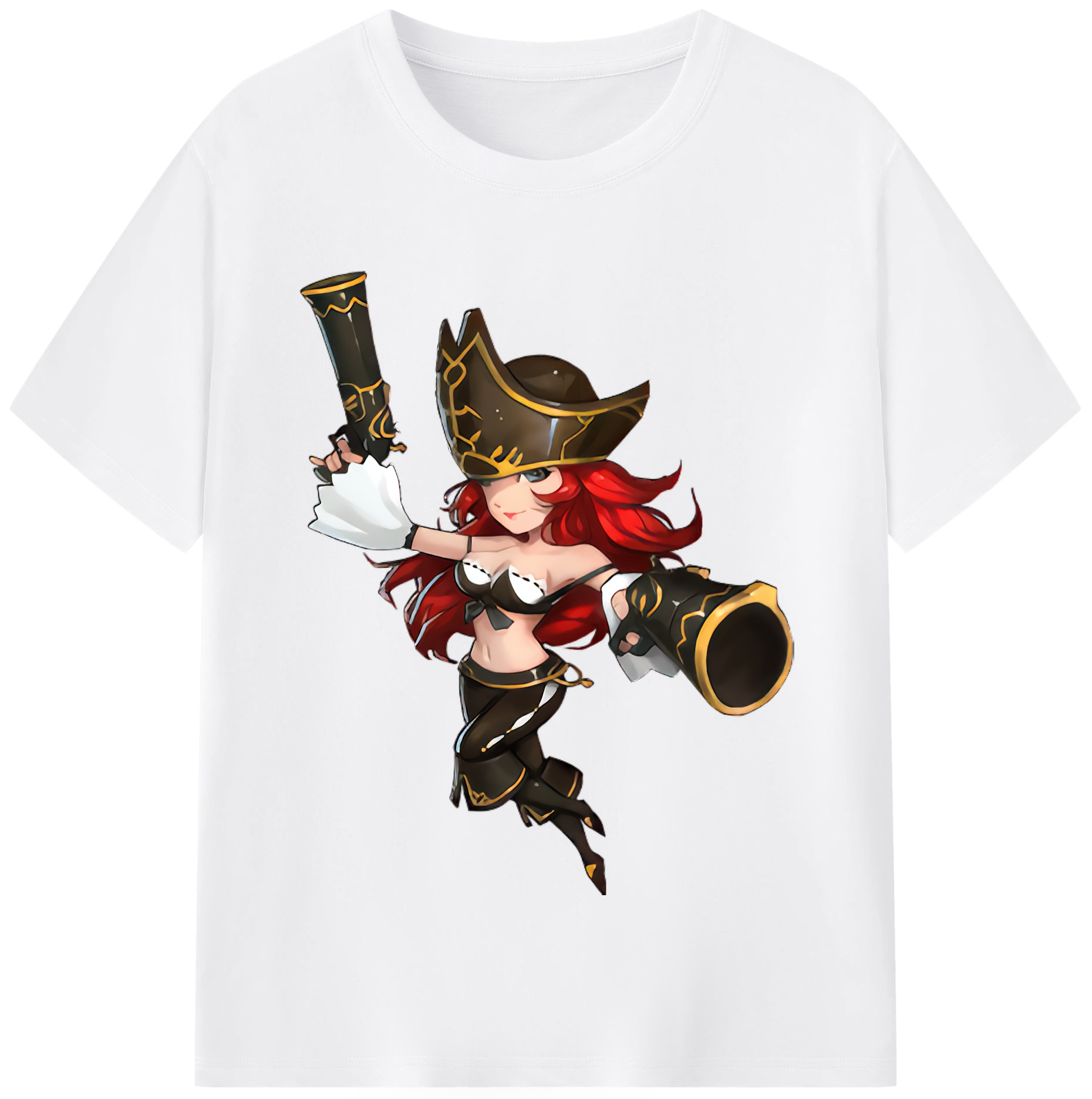 リーグ・オブ・レジェンド League of Legends LOL 綿100％半袖Tシャツ（フロントプリント）