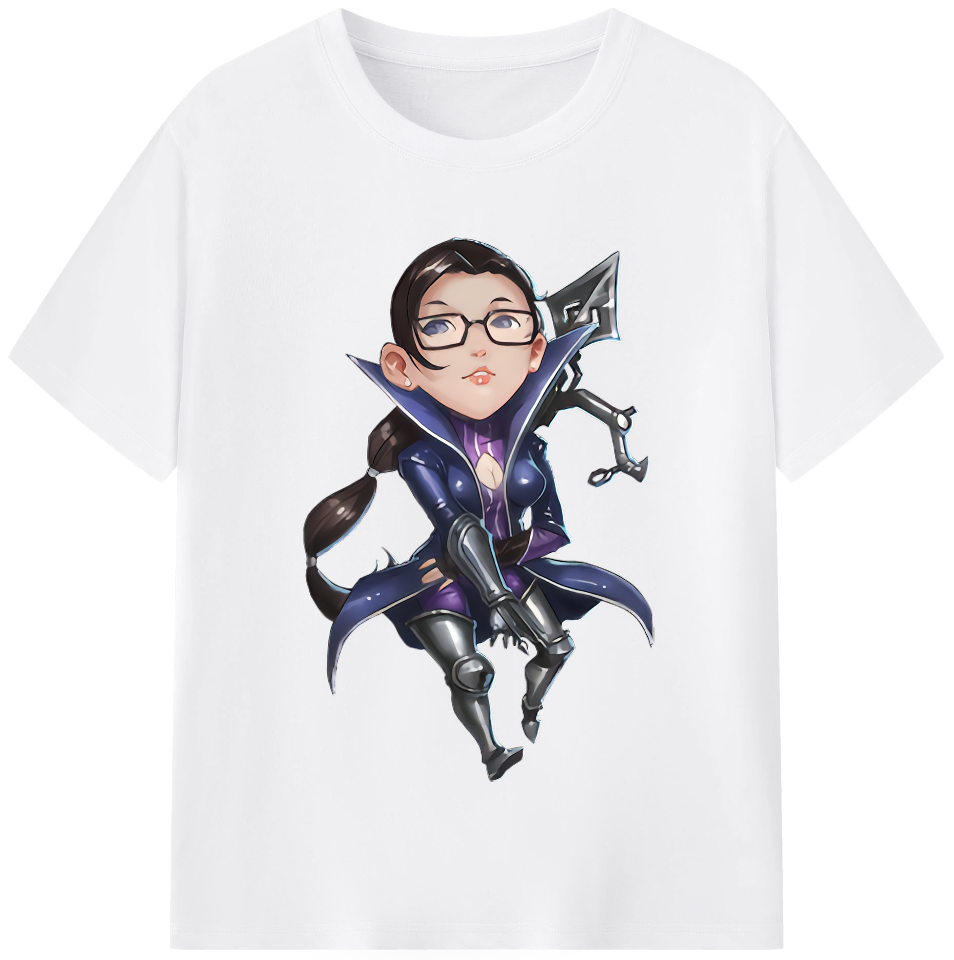 リーグ・オブ・レジェンド League of Legends LOL 綿100％半袖Tシャツ（フロントプリント）