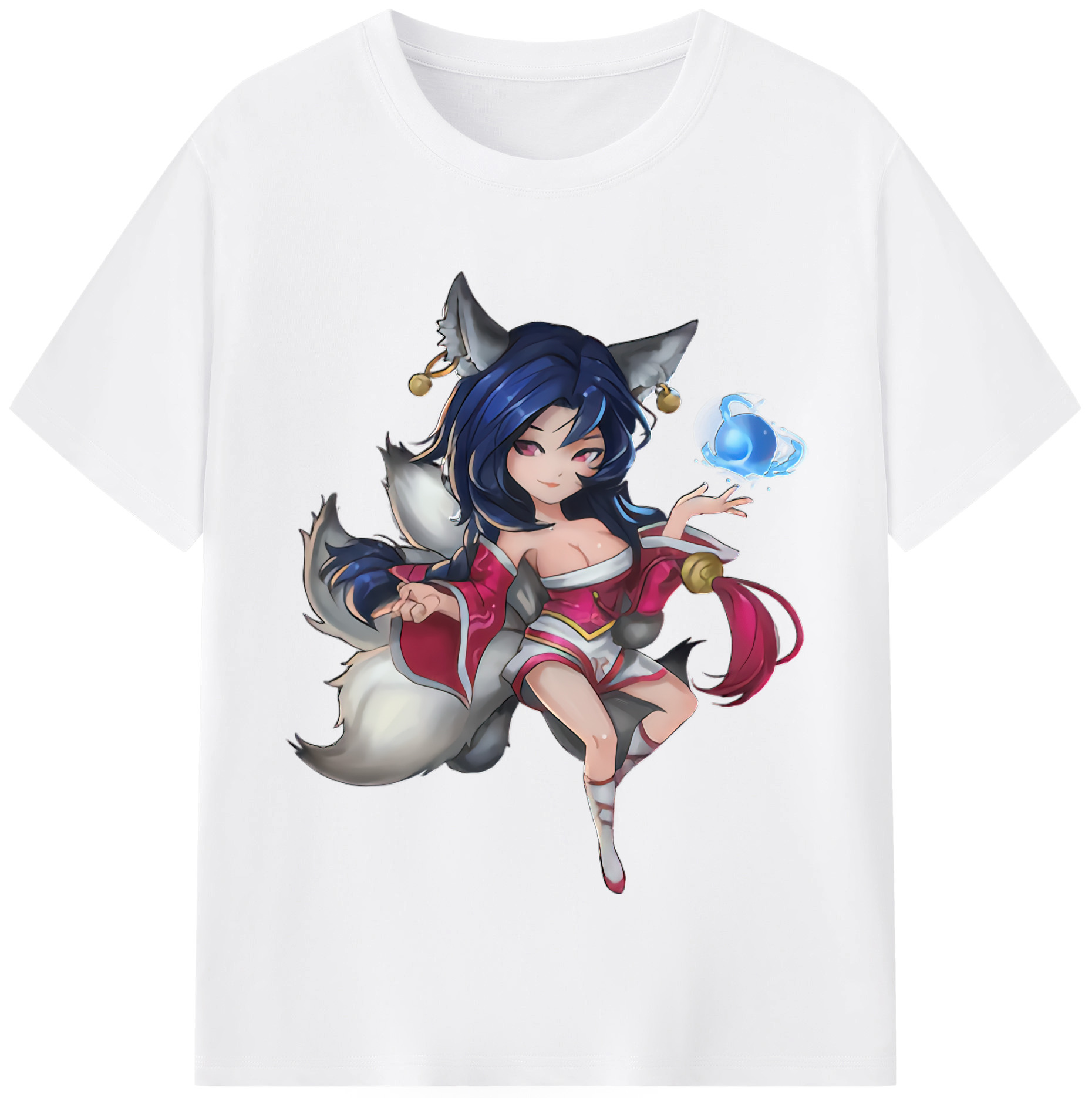 リーグ・オブ・レジェンド League of Legends LOL 綿100％半袖Tシャツ（フロントプリント）