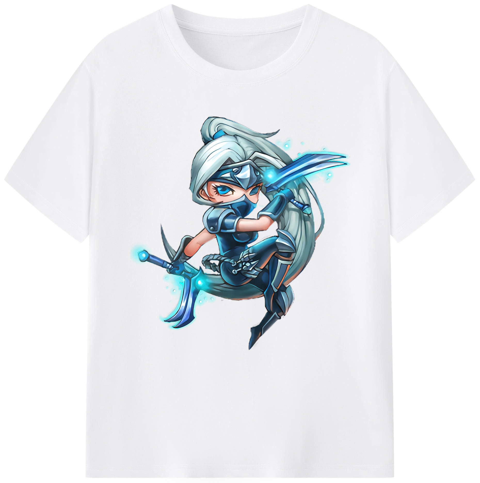 リーグ・オブ・レジェンド League of Legends LOL 綿100％半袖Tシャツ（フロントプリント）