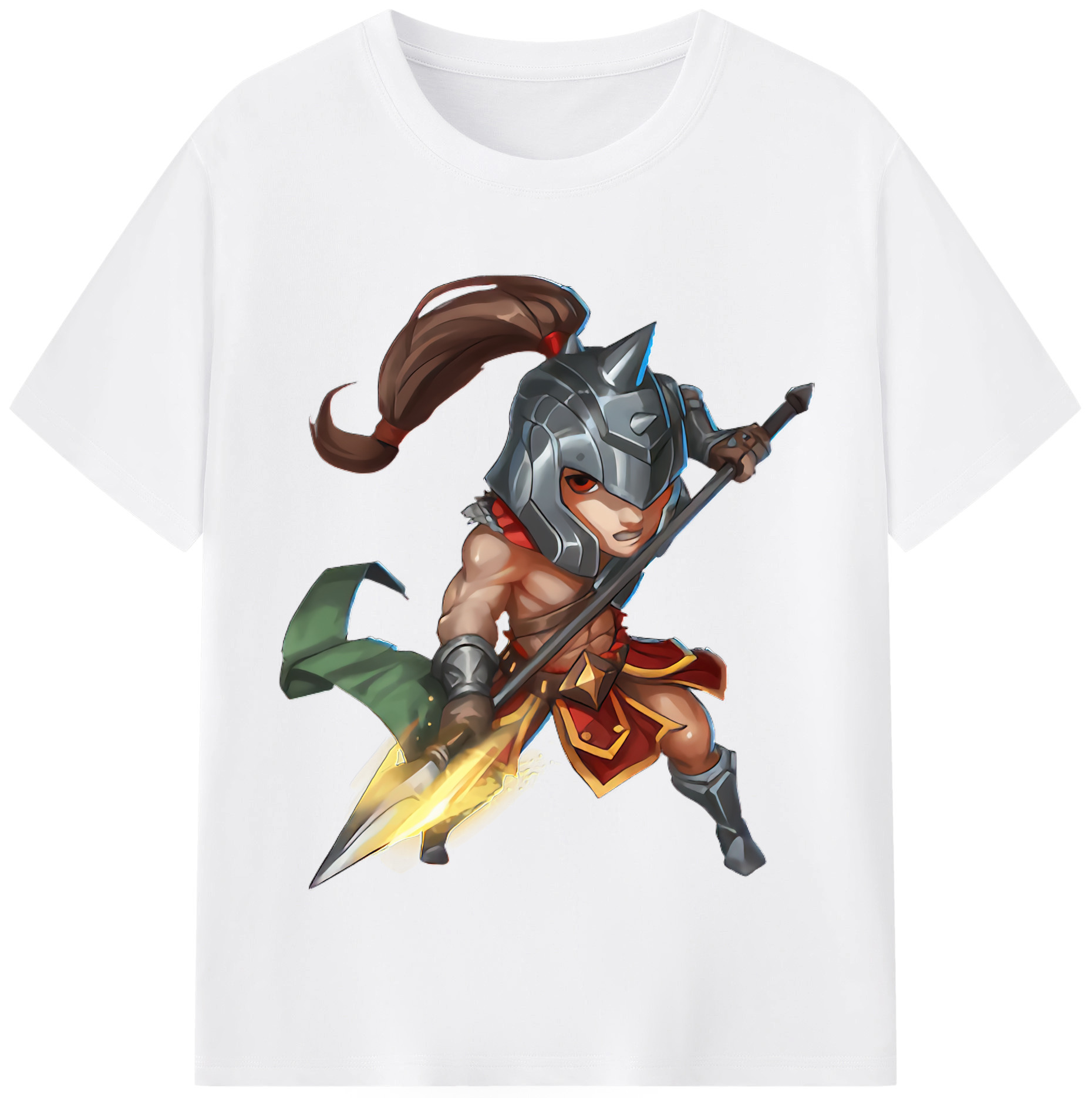 リーグ・オブ・レジェンド League of Legends LOL 綿100％半袖Tシャツ（フロントプリント）