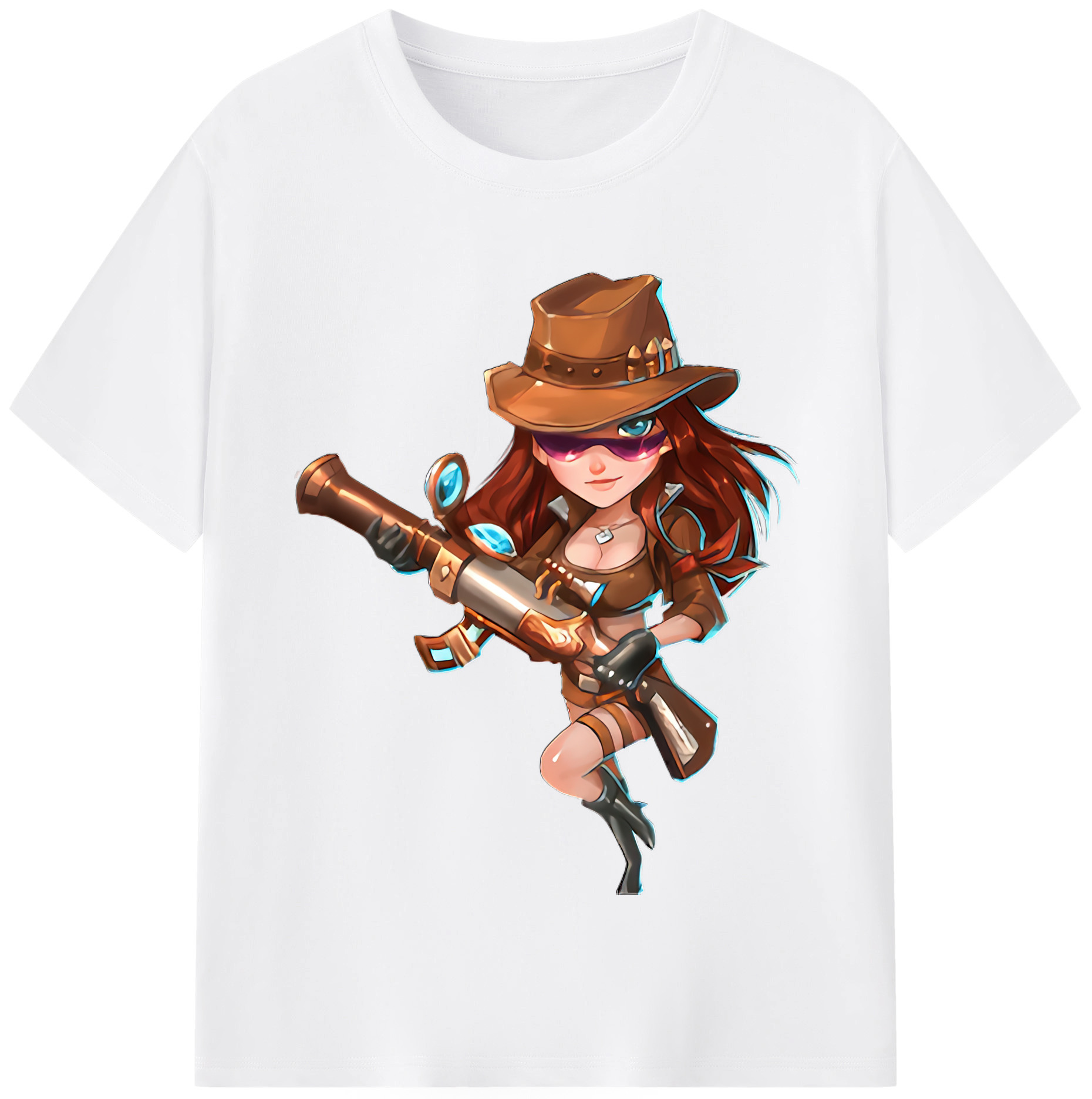 リーグ・オブ・レジェンド League of Legends LOL 綿100％半袖Tシャツ（フロントプリント）