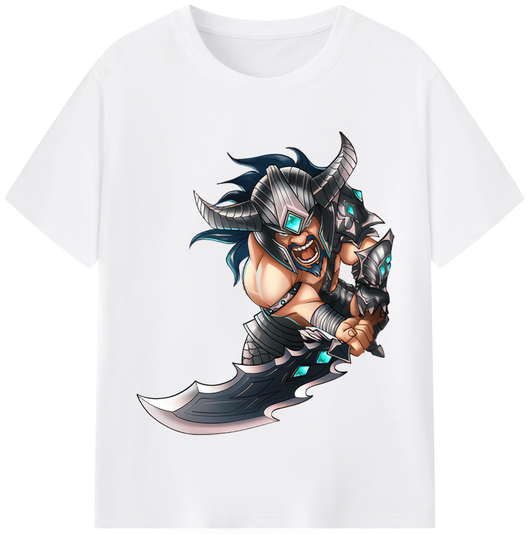 リーグ・オブ・レジェンド League of Legends LOL 綿100％半袖Tシャツ（フロントプリント）