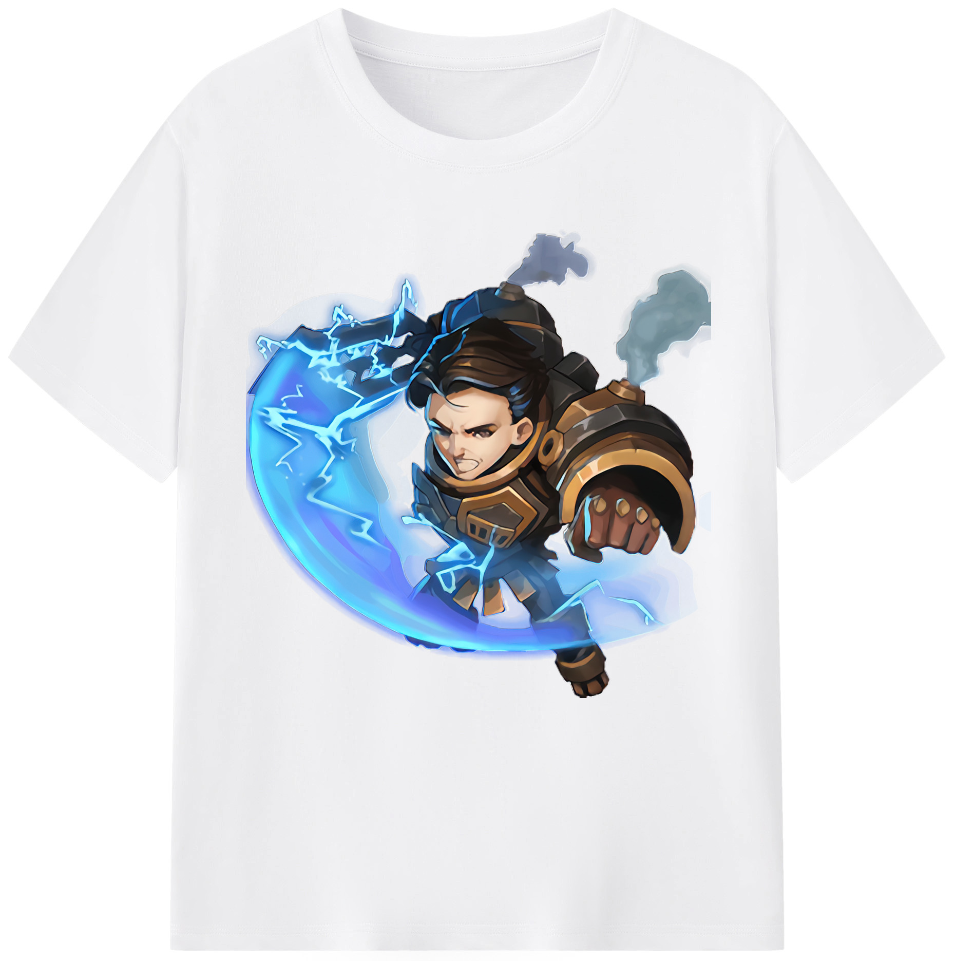 リーグ・オブ・レジェンド League of Legends LOL 綿100％半袖Tシャツ（フロントプリント）