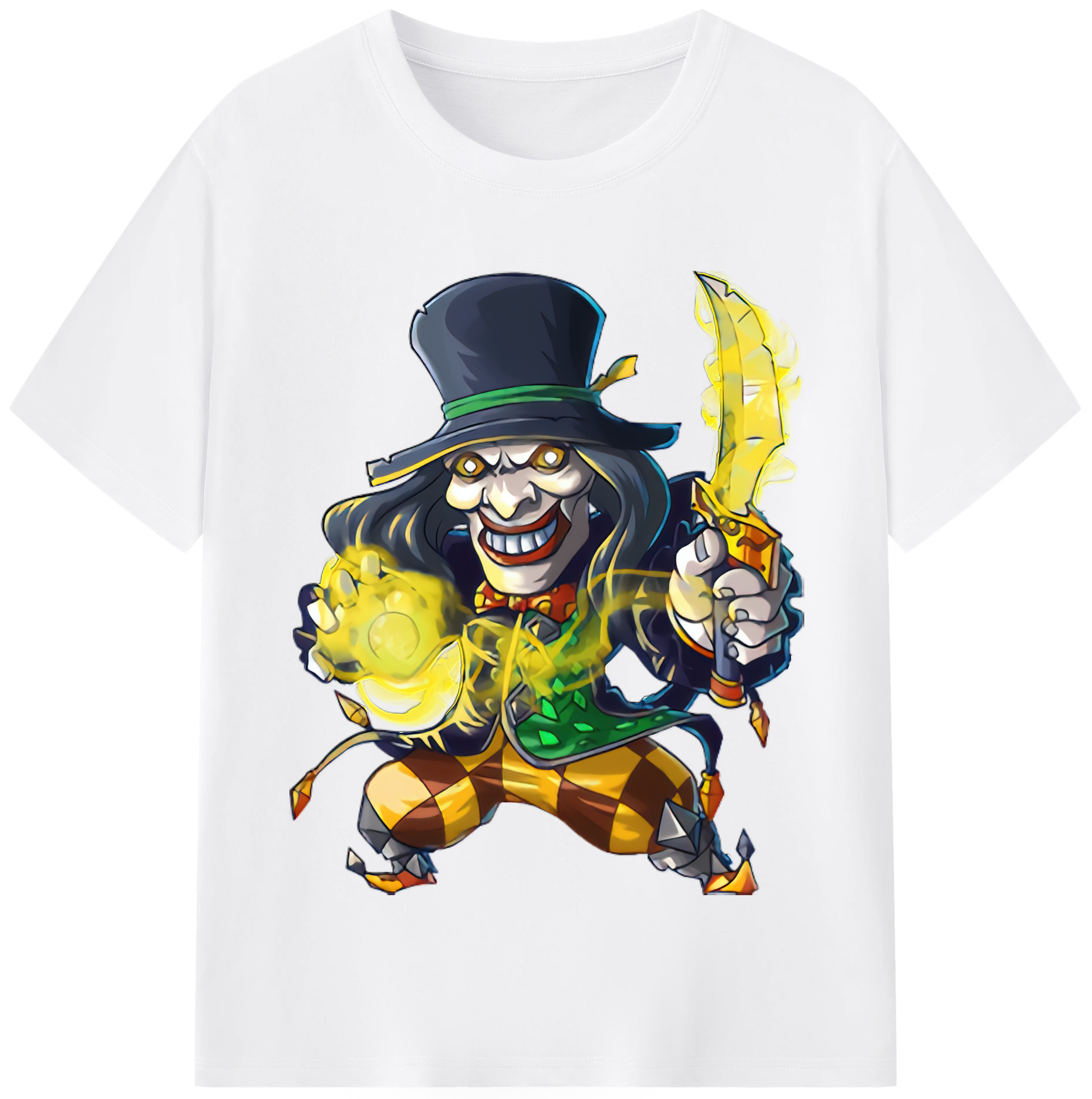 リーグ・オブ・レジェンド League of Legends LOL 綿100％半袖Tシャツ（フロントプリント）