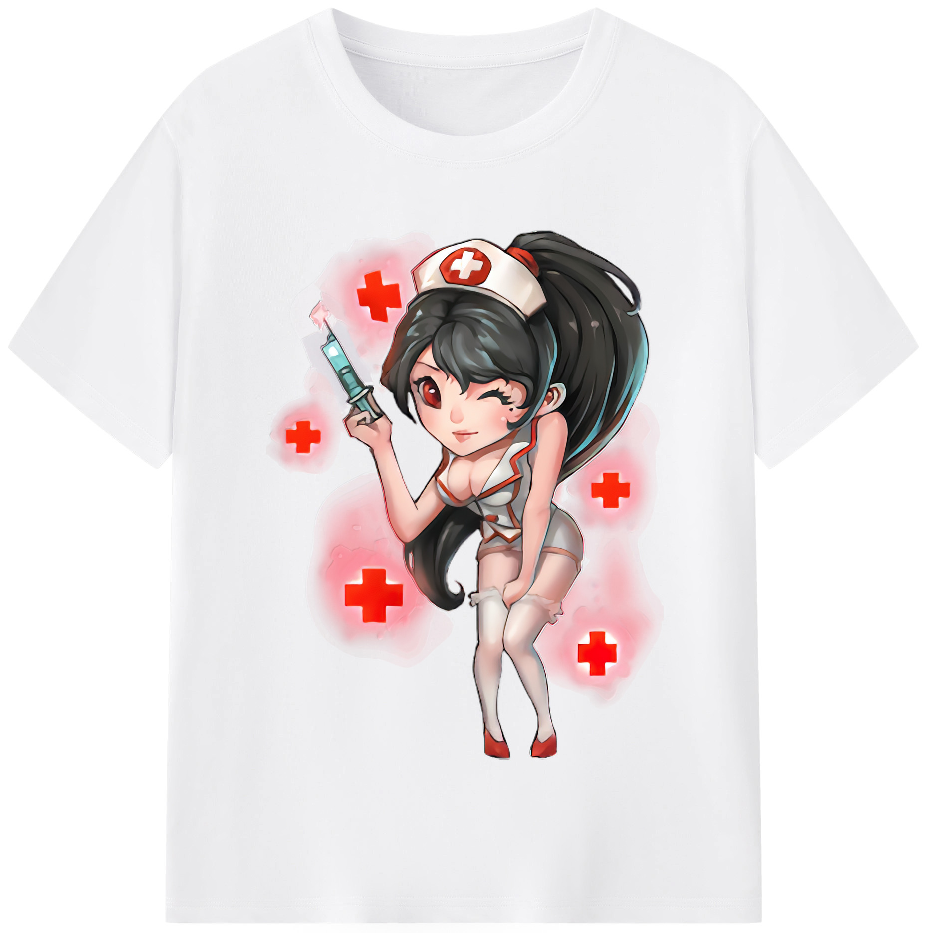 リーグ・オブ・レジェンド League of Legends LOL 綿100％半袖Tシャツ（フロントプリント）
