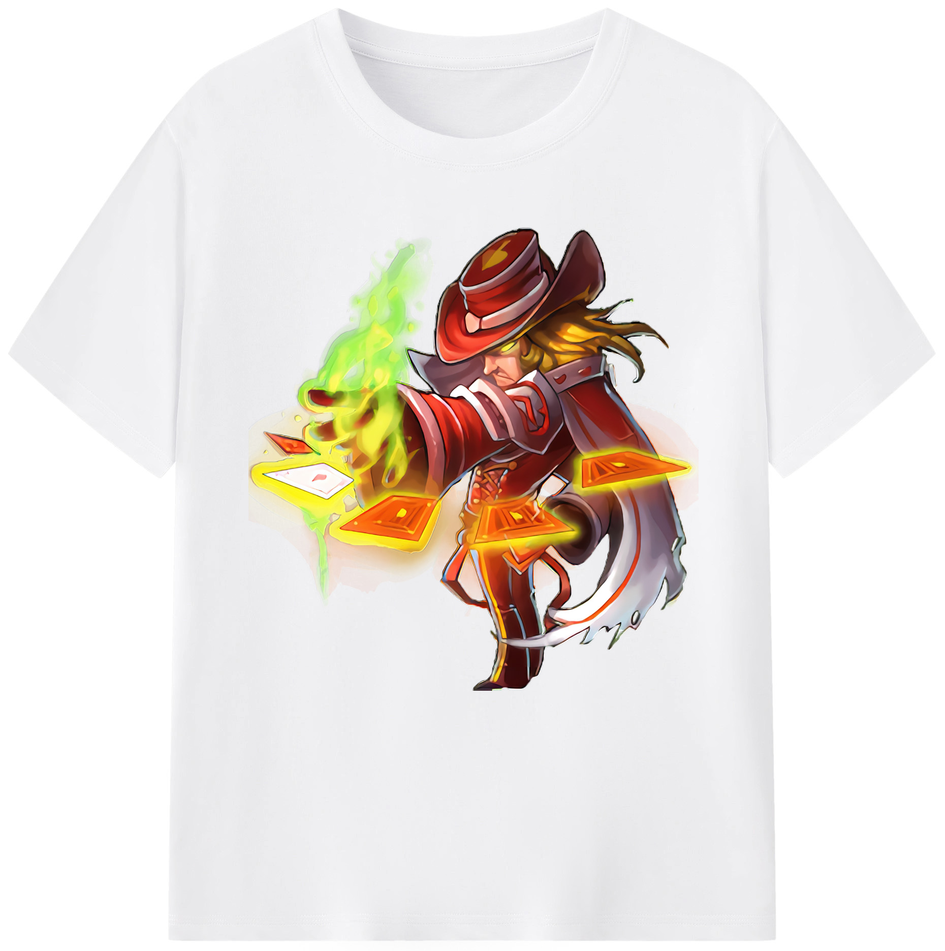 リーグ・オブ・レジェンド League of Legends LOL 綿100％半袖Tシャツ（フロントプリント）