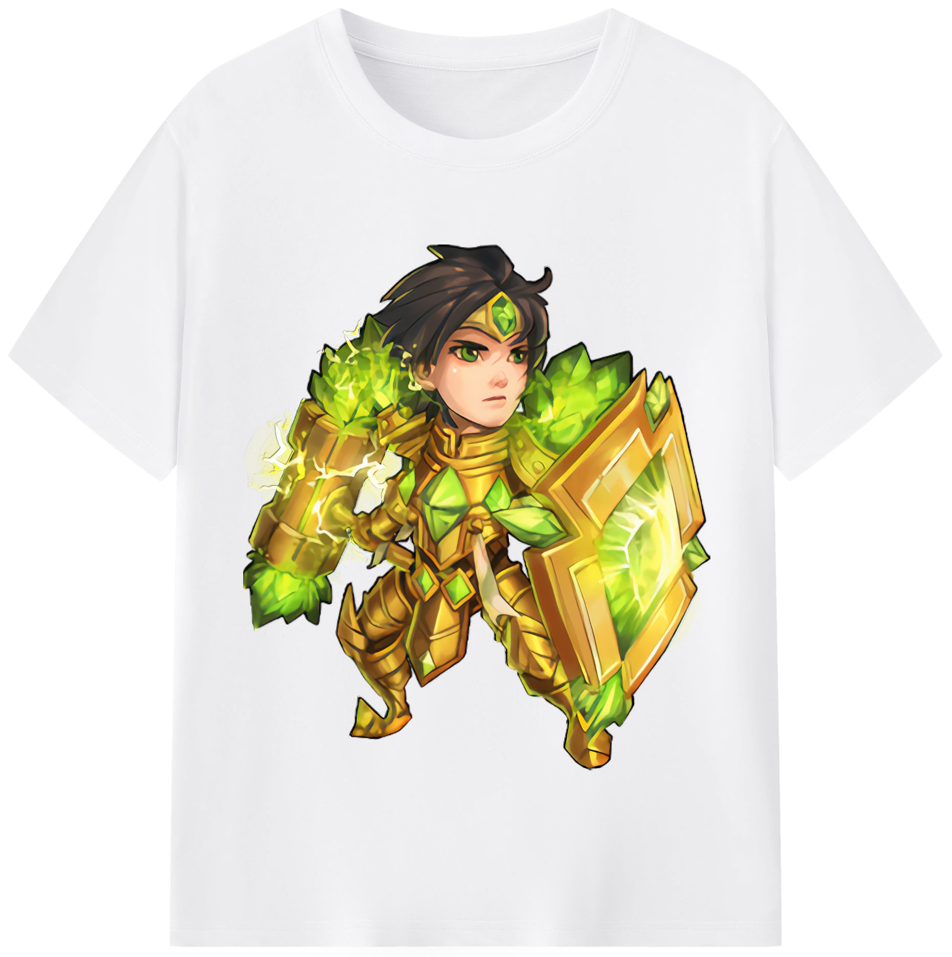 リーグ・オブ・レジェンド League of Legends LOL 綿100％半袖Tシャツ（フロントプリント）